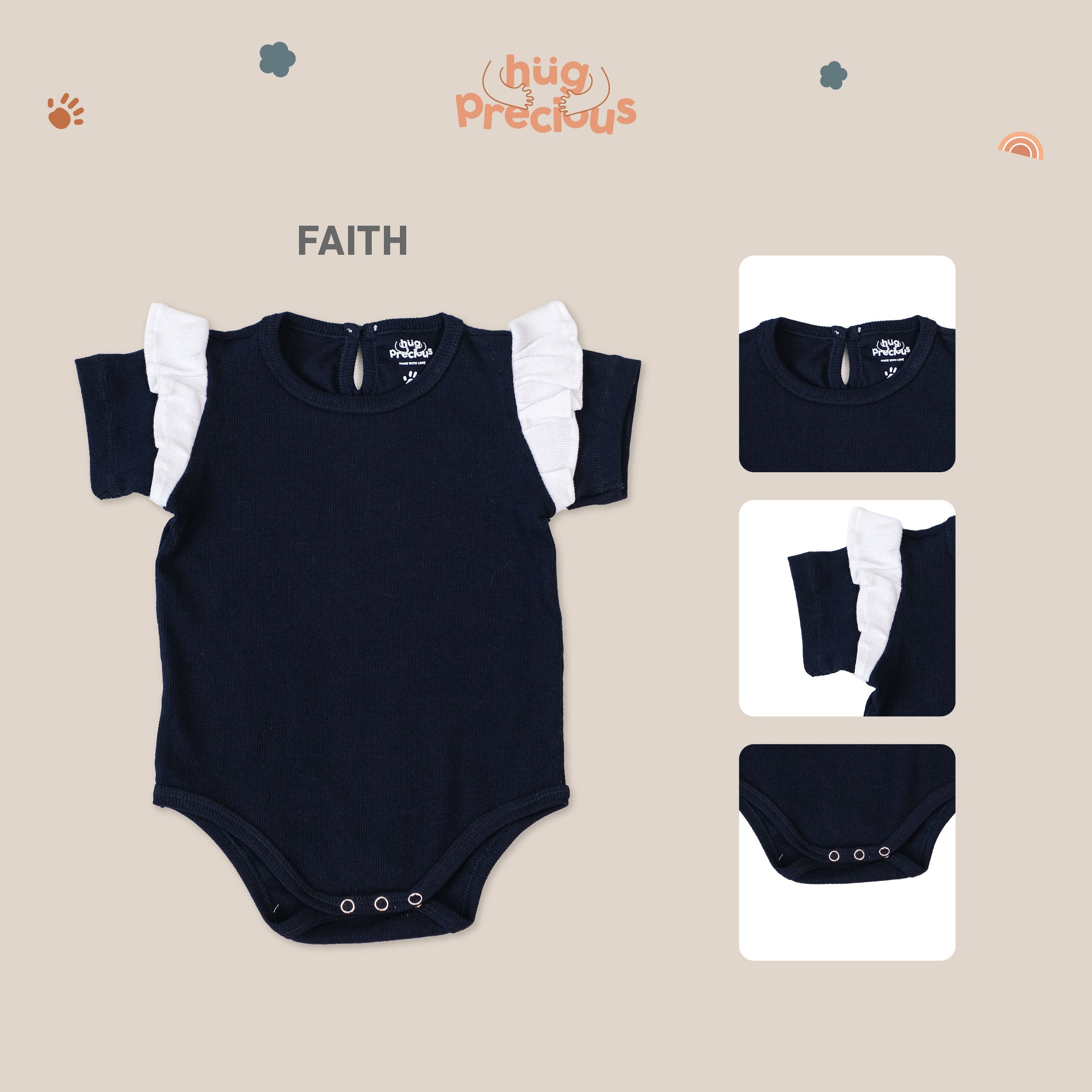 Faith Short Playsuit