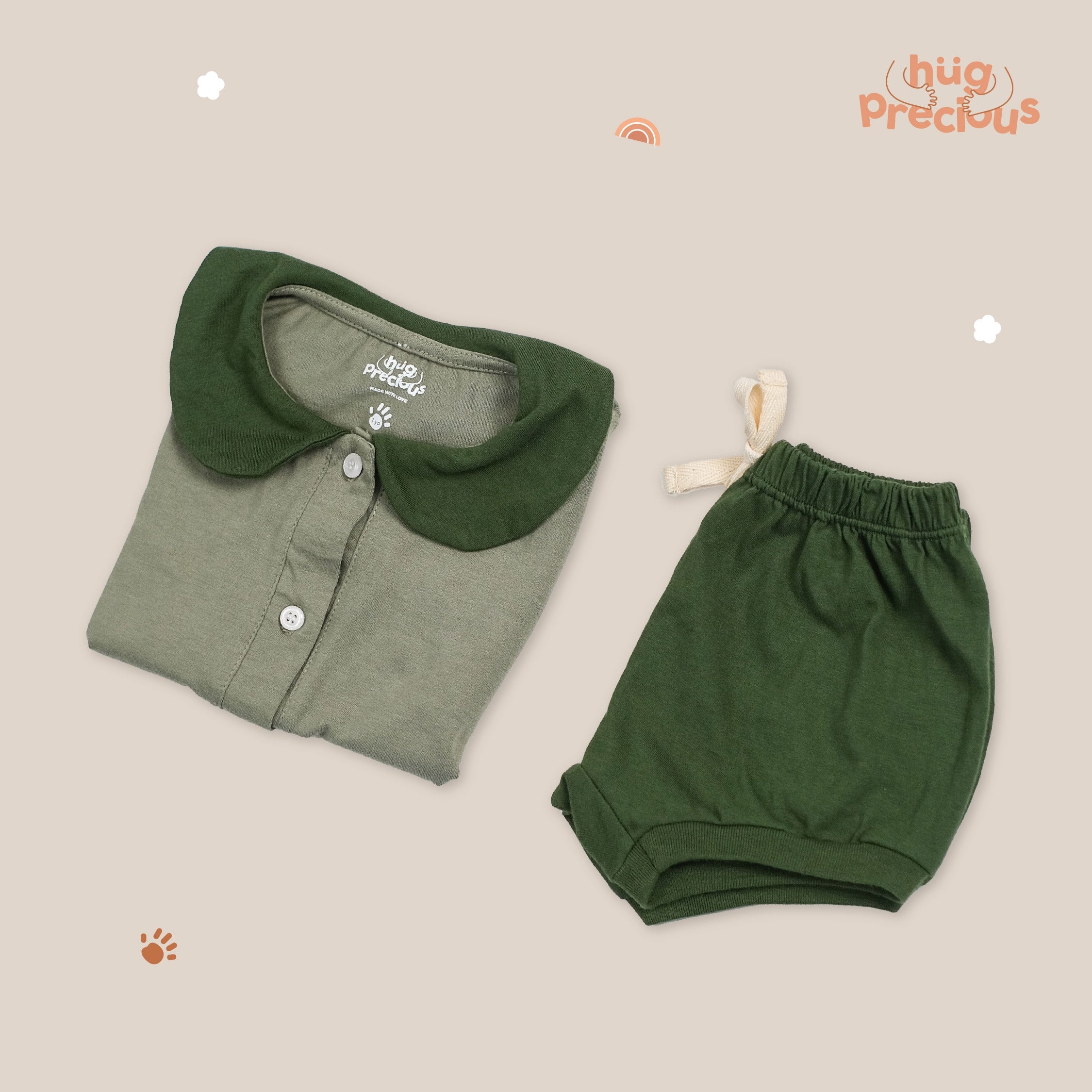 Short Playsuit YURI SET Modal Cotton Ramadan Collection