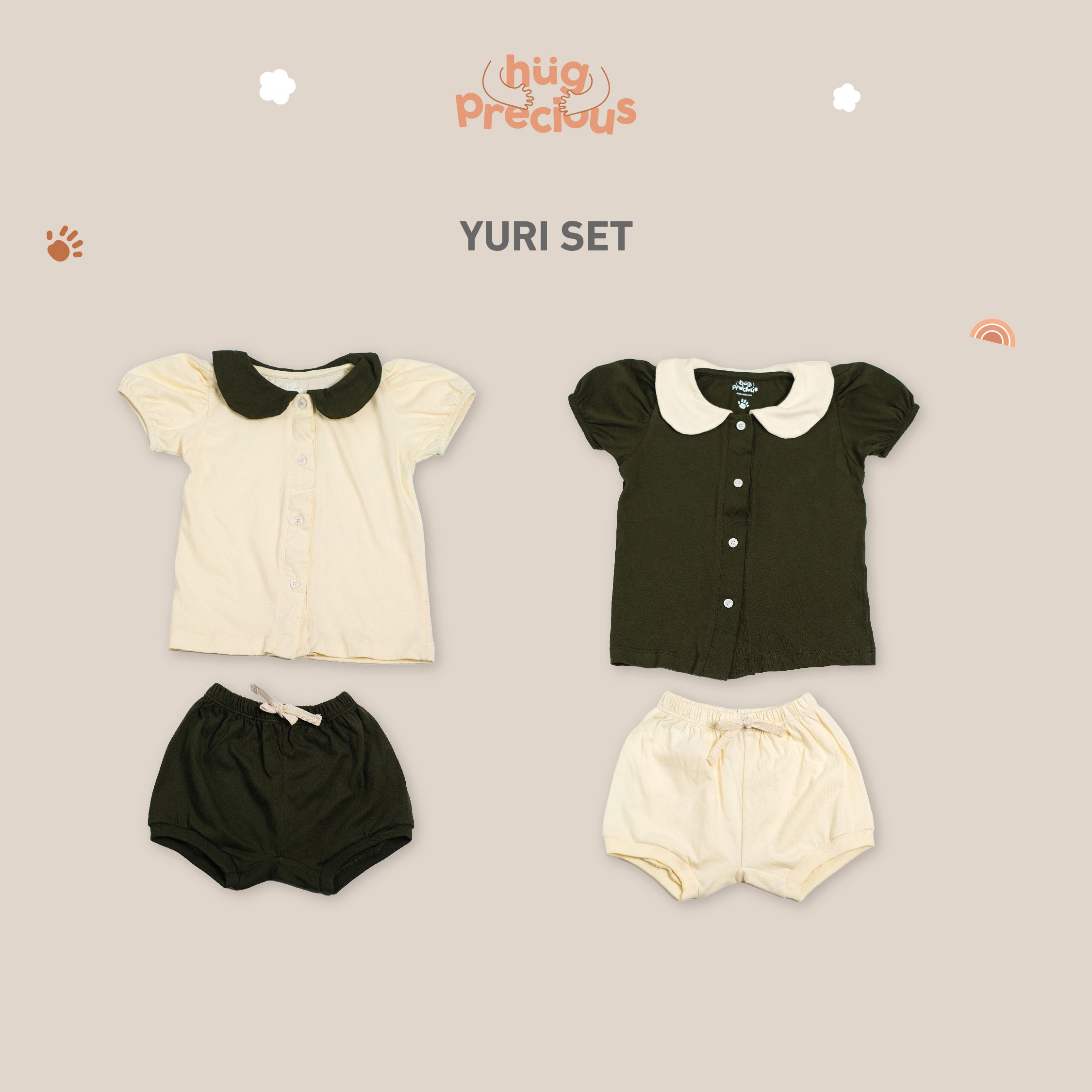 Short Playsuit YURI SET Modal Cotton Ramadan Collection