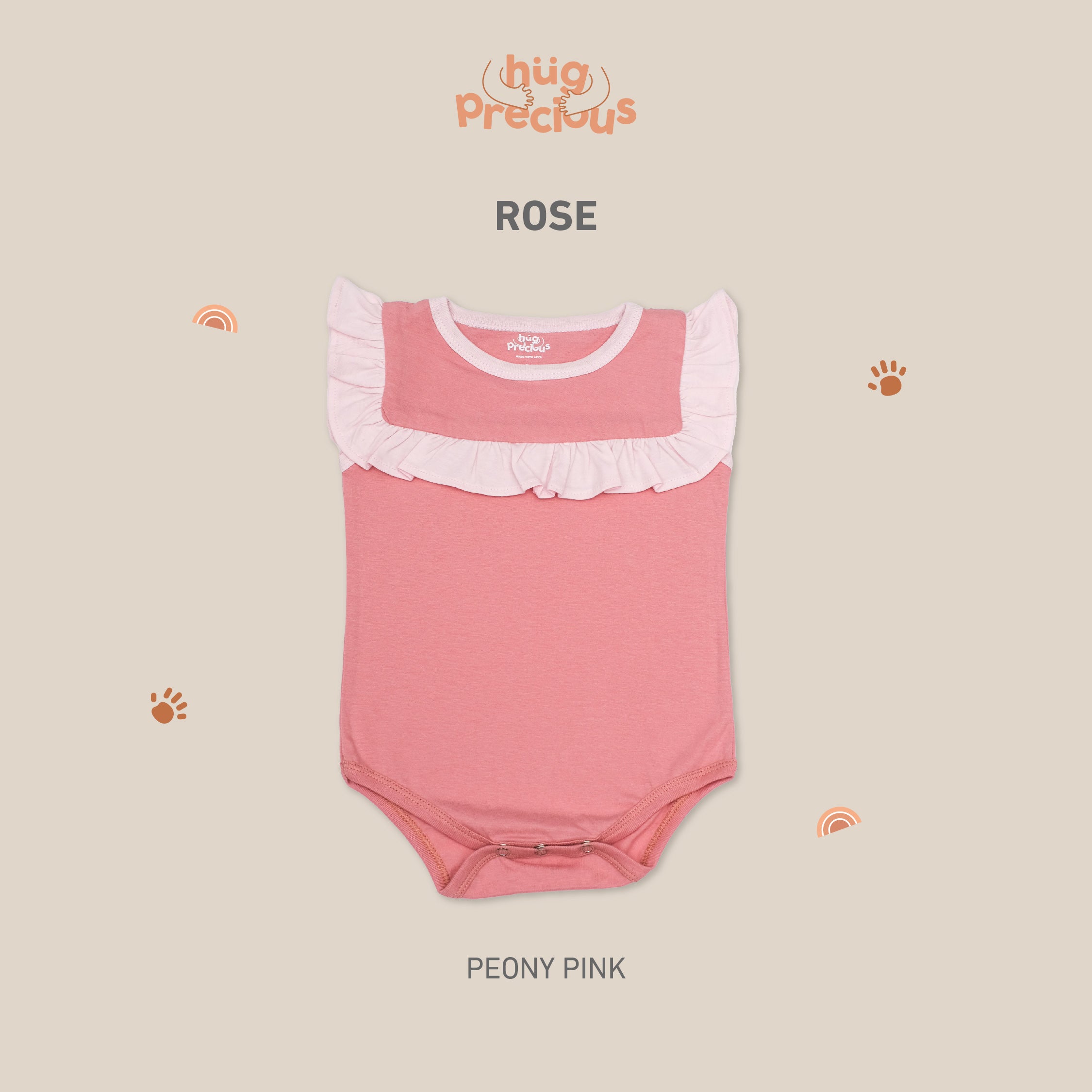 Rose Short Sleeveless