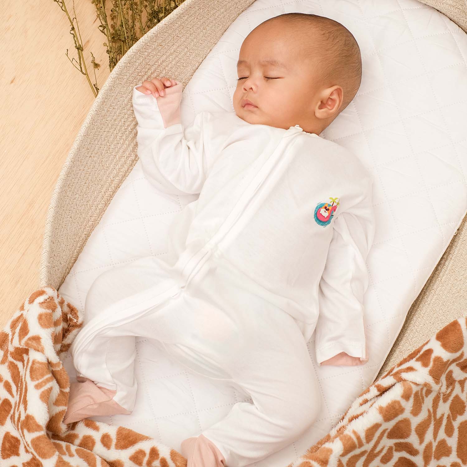 Sleepsuit Zipper SUMMER DOGGO Bamboo