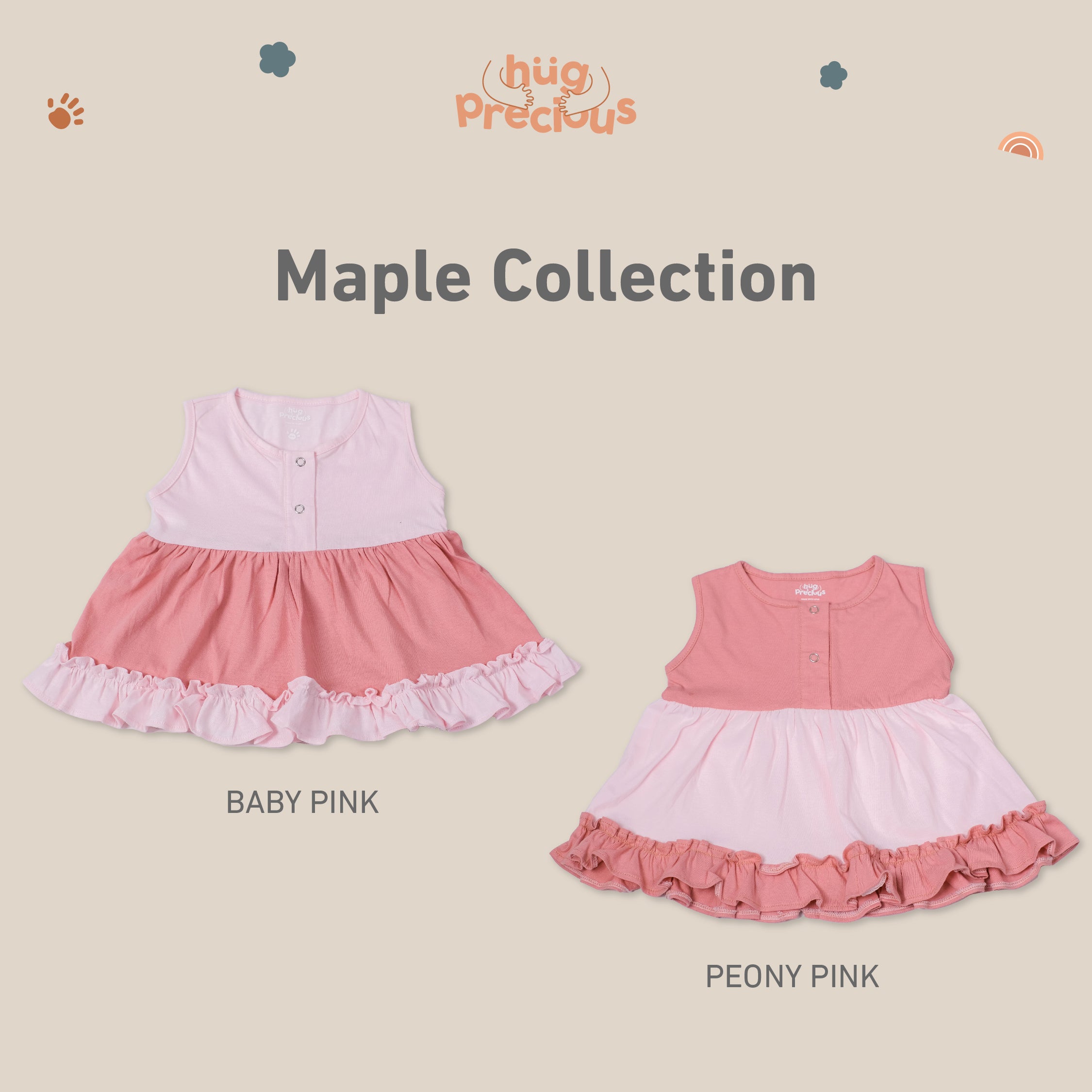Maple Short Sleeveless Dress