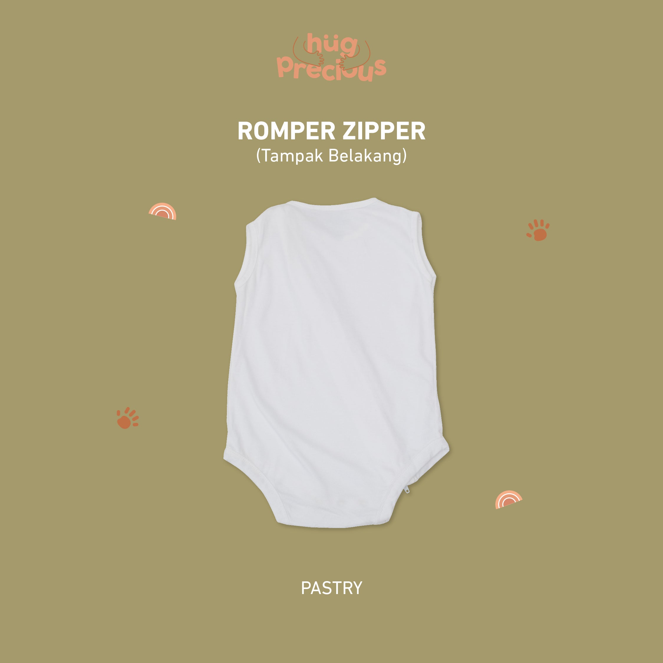 Romper Zipper SUMMER DOGGO Bamboo