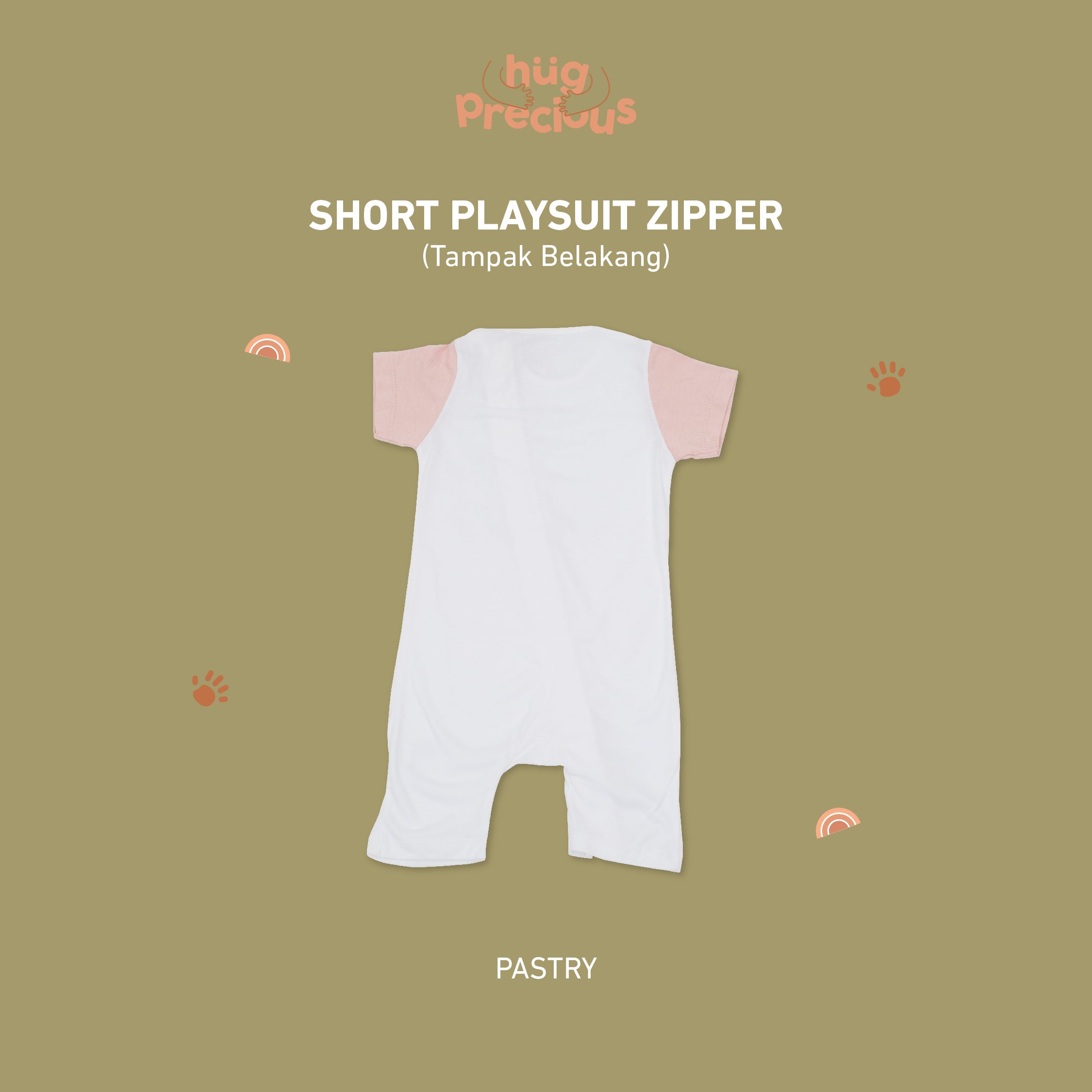 Short Playsuit Zipper SUMMER DOGGO Bamboo