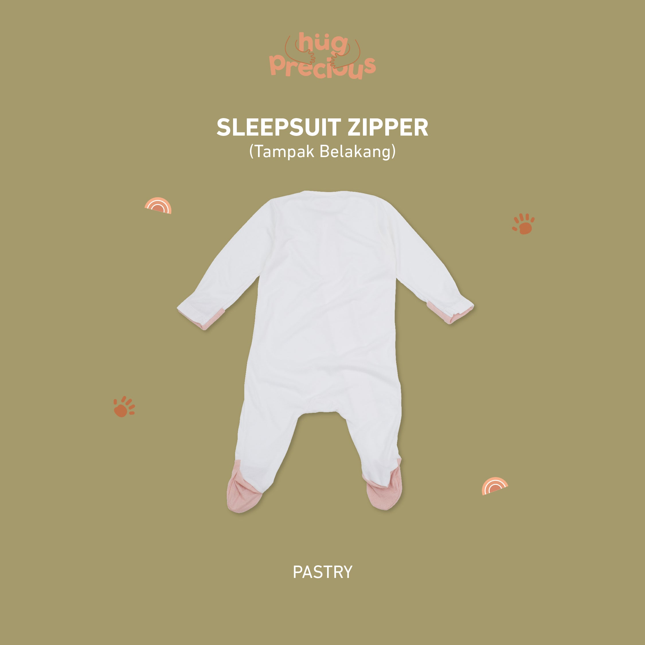 Sleepsuit Zipper SUMMER DUCK Bamboo