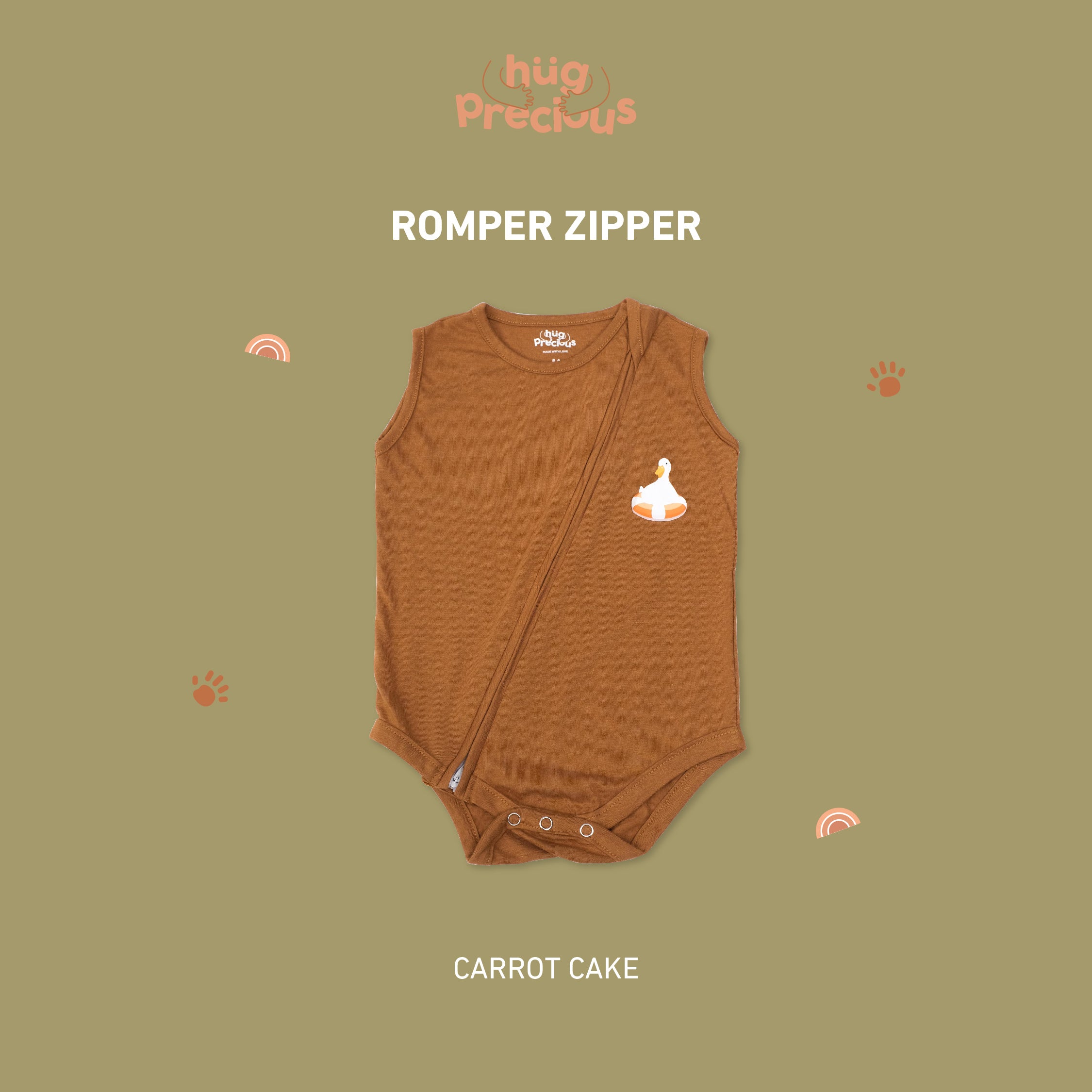 PROMO BUNDLE: Romper Zipper Monty the Duck