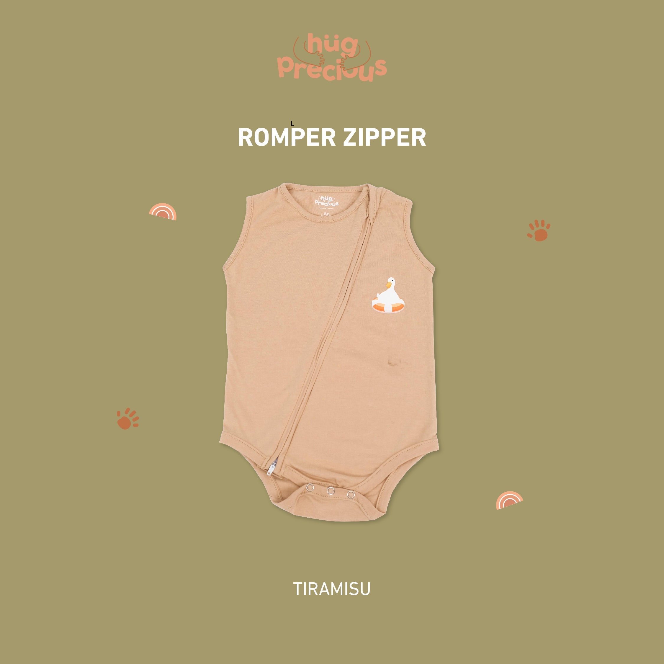 PROMO BUNDLE: Romper Zipper Monty the Duck