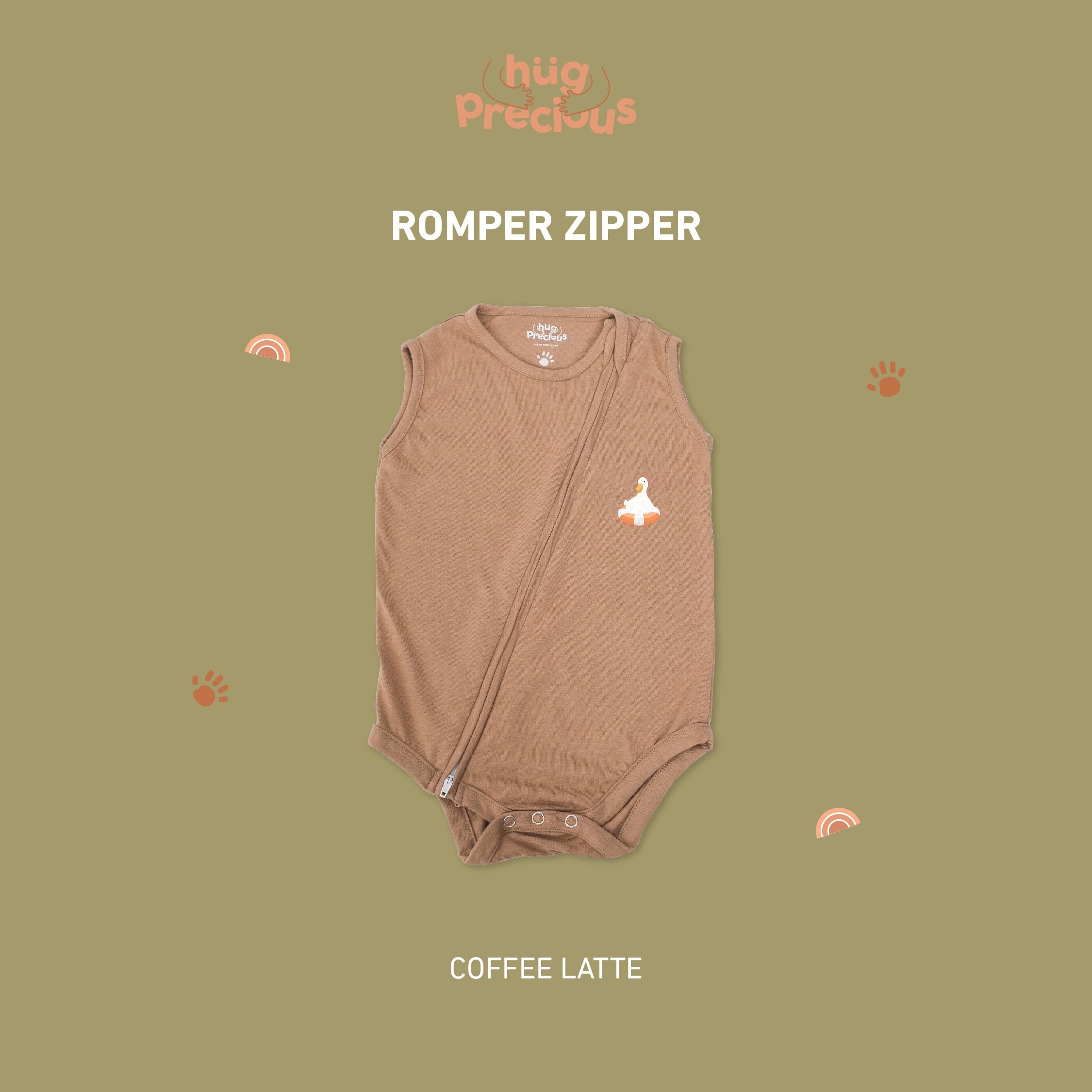 PROMO BUNDLE: Romper Zipper Monty the Duck