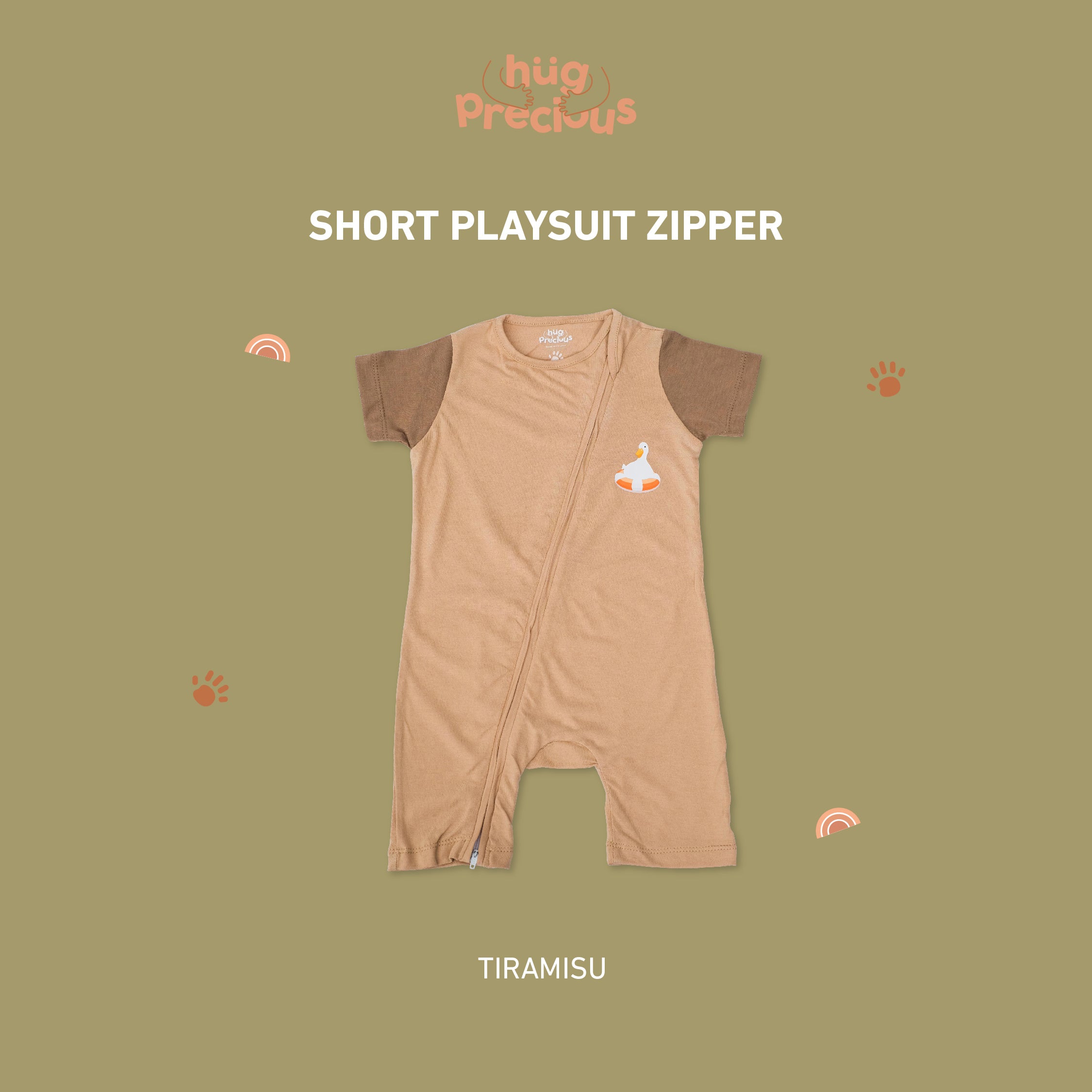 PROMO BUNDLE: Short Playsuit Zipper Monty the Duck