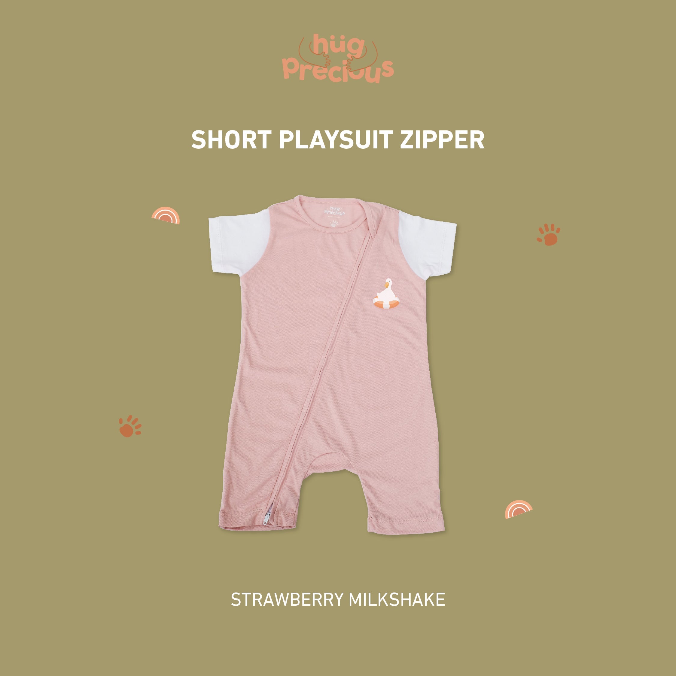 PROMO BUNDLE: Short Playsuit Zipper Monty the Duck