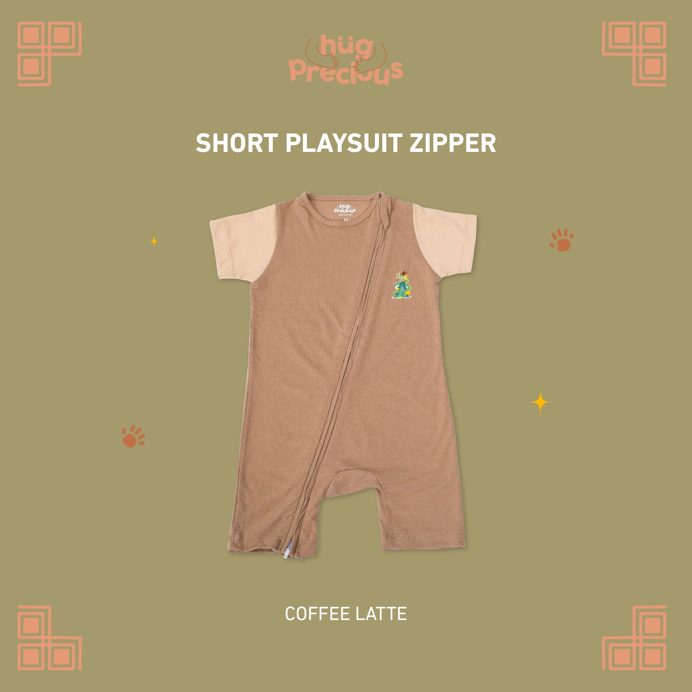 PROMO BUNDLE: Short Playsuit Zipper Lushen