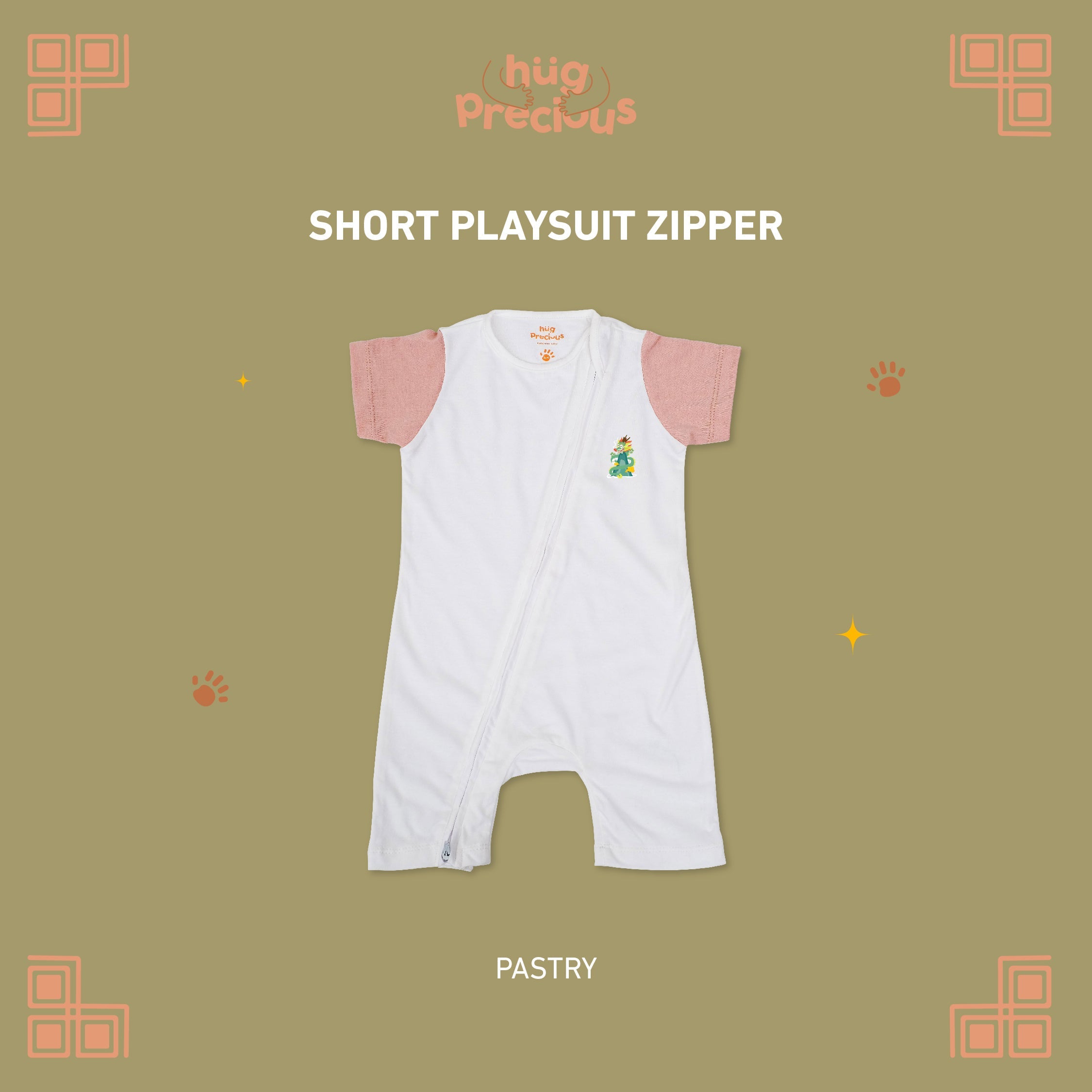 PROMO BUNDLE: Short Playsuit Zipper Lushen