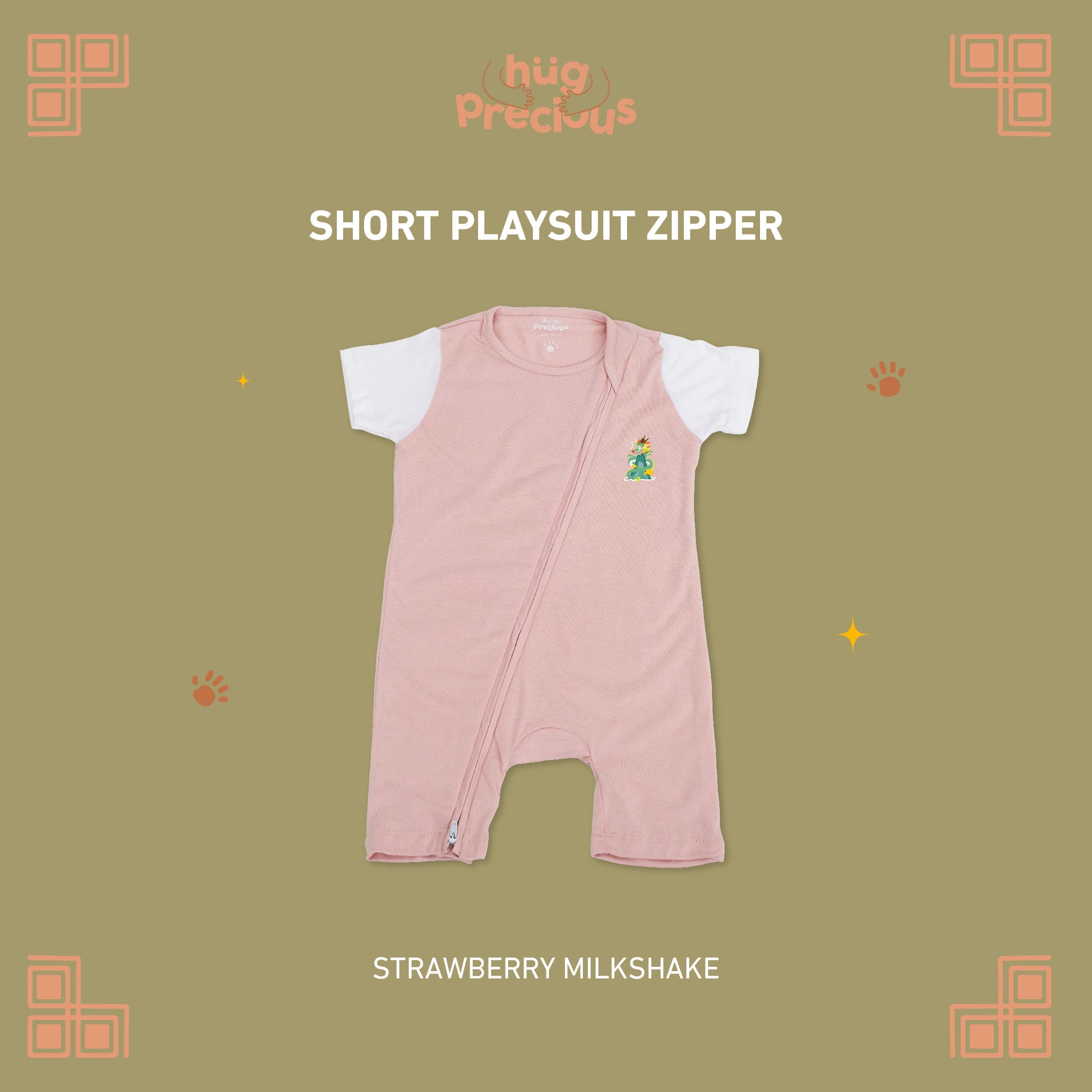 PROMO BUNDLE: Short Playsuit Zipper Lushen