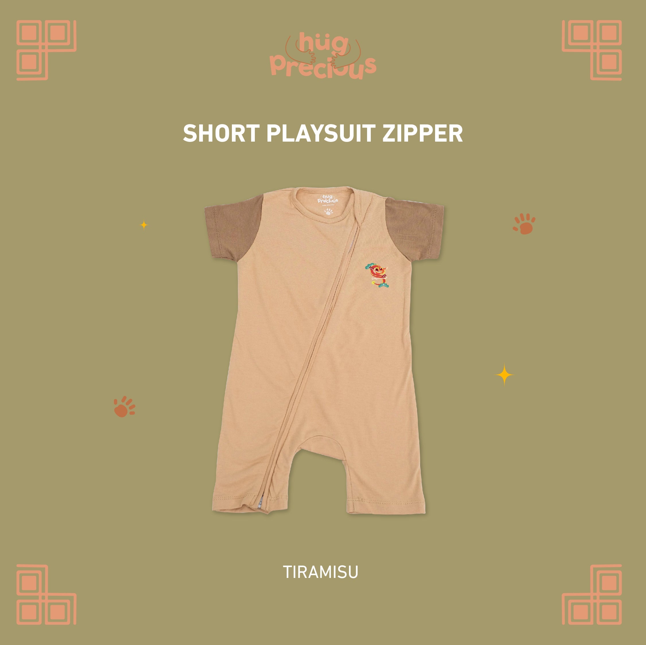 PROMO BUNDLE: Short Playsuit Zipper Fulong