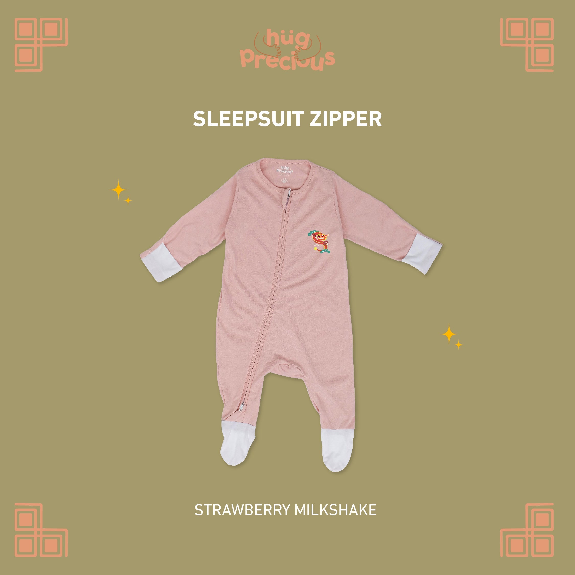 Sleepsuit Zipper FULONG Bamboo