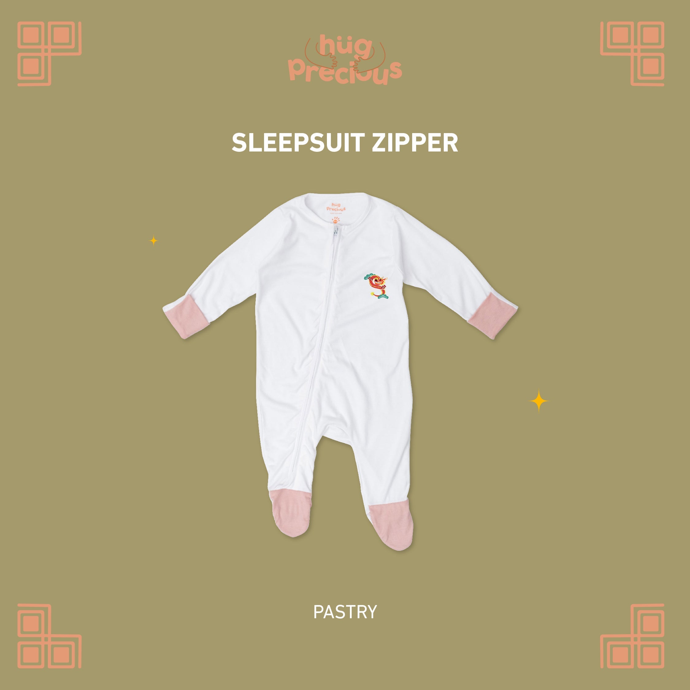 Sleepsuit Zipper FULONG Bamboo