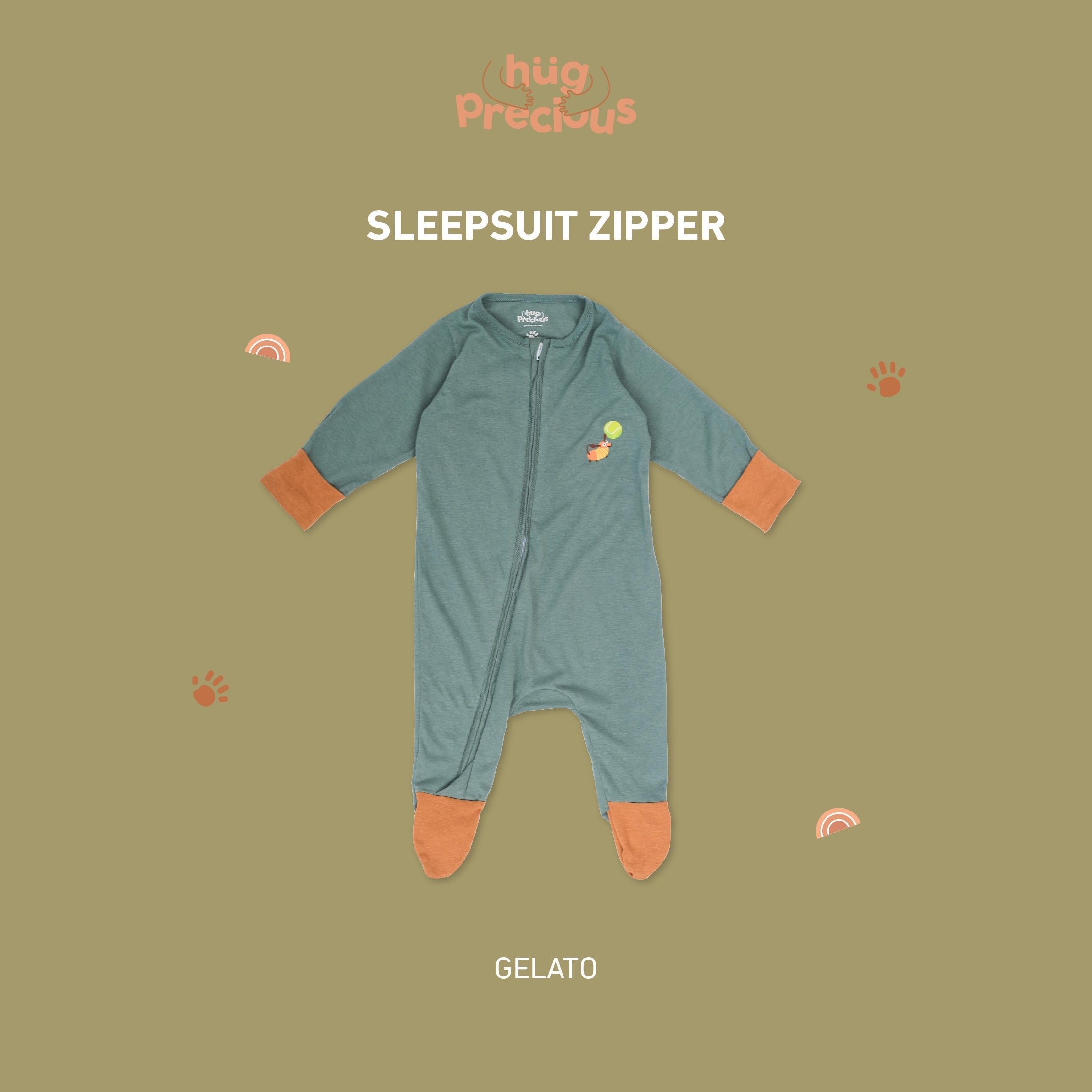 PROMO BUNDLE: Sleepsuit Zipper Penny the Teckle