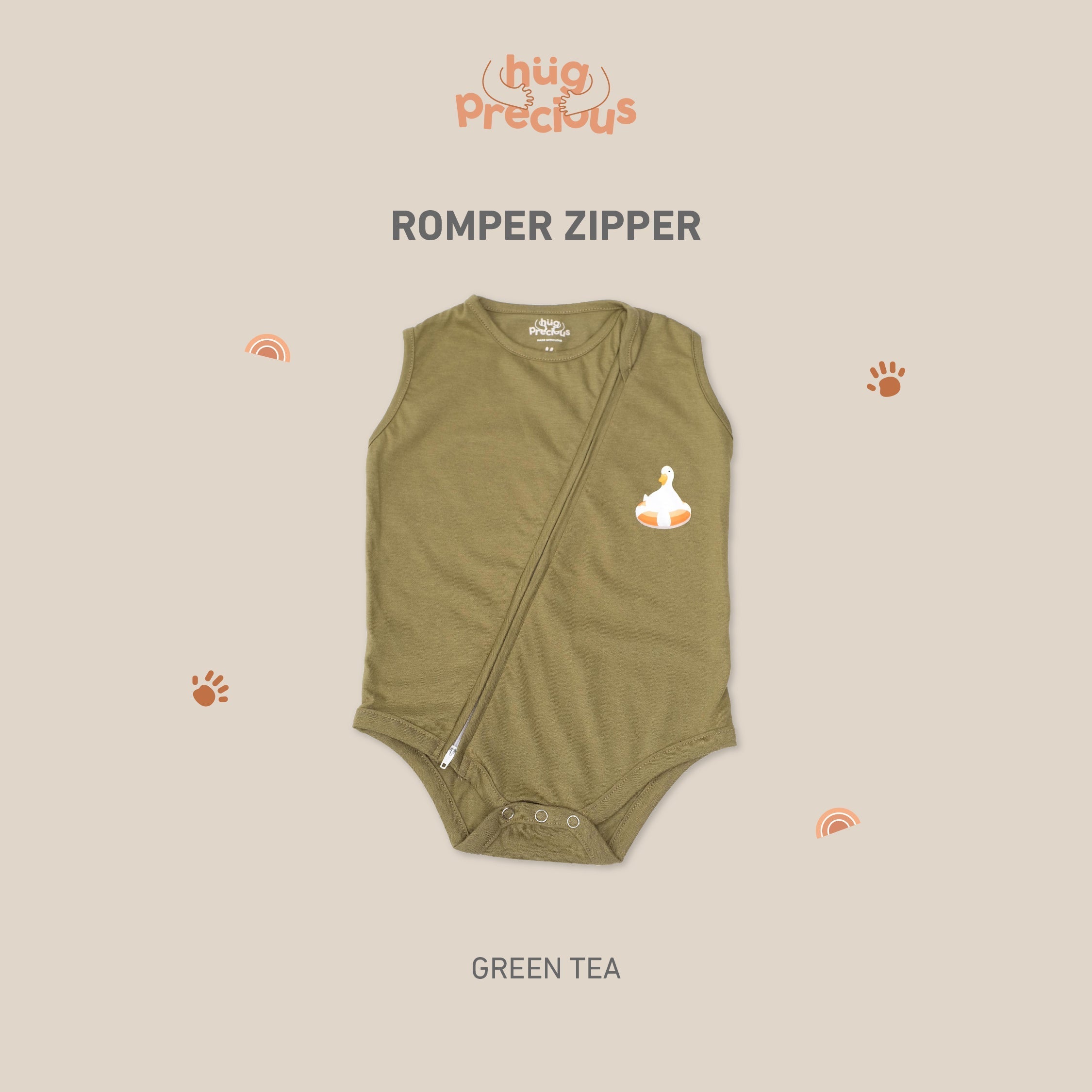 PROMO BUNDLE: Romper Zipper Monty the Duck