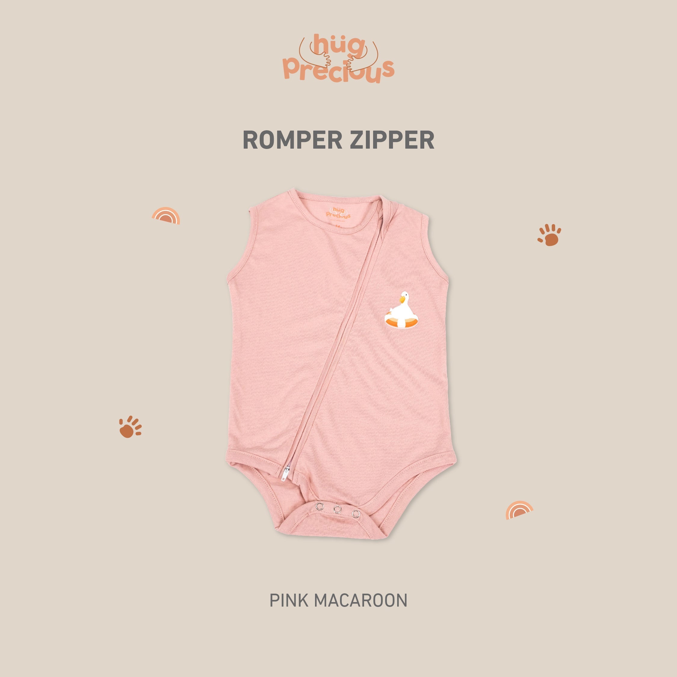 PROMO BUNDLE: Romper Zipper Monty the Duck