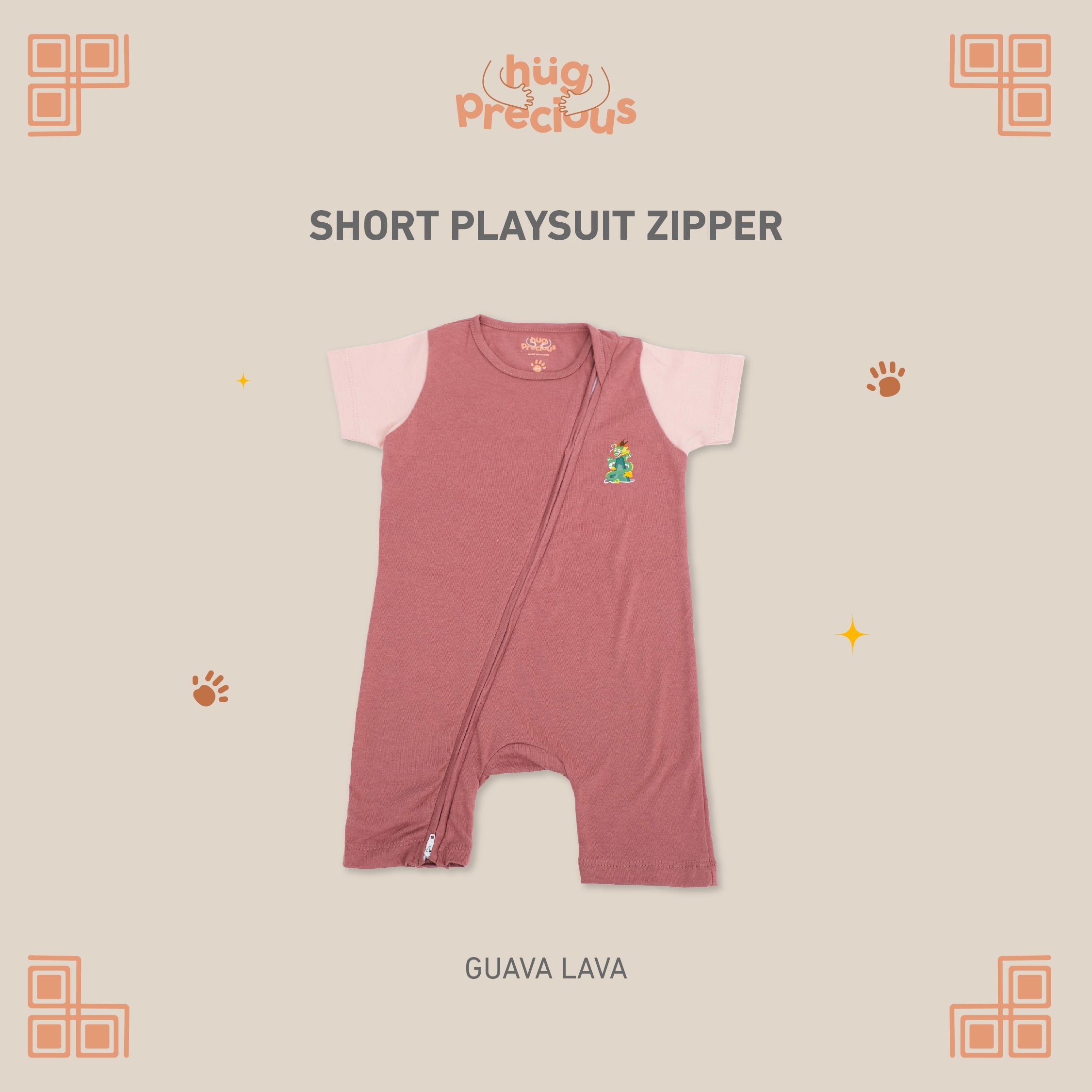 PROMO BUNDLE: Short Playsuit Zipper Lushen