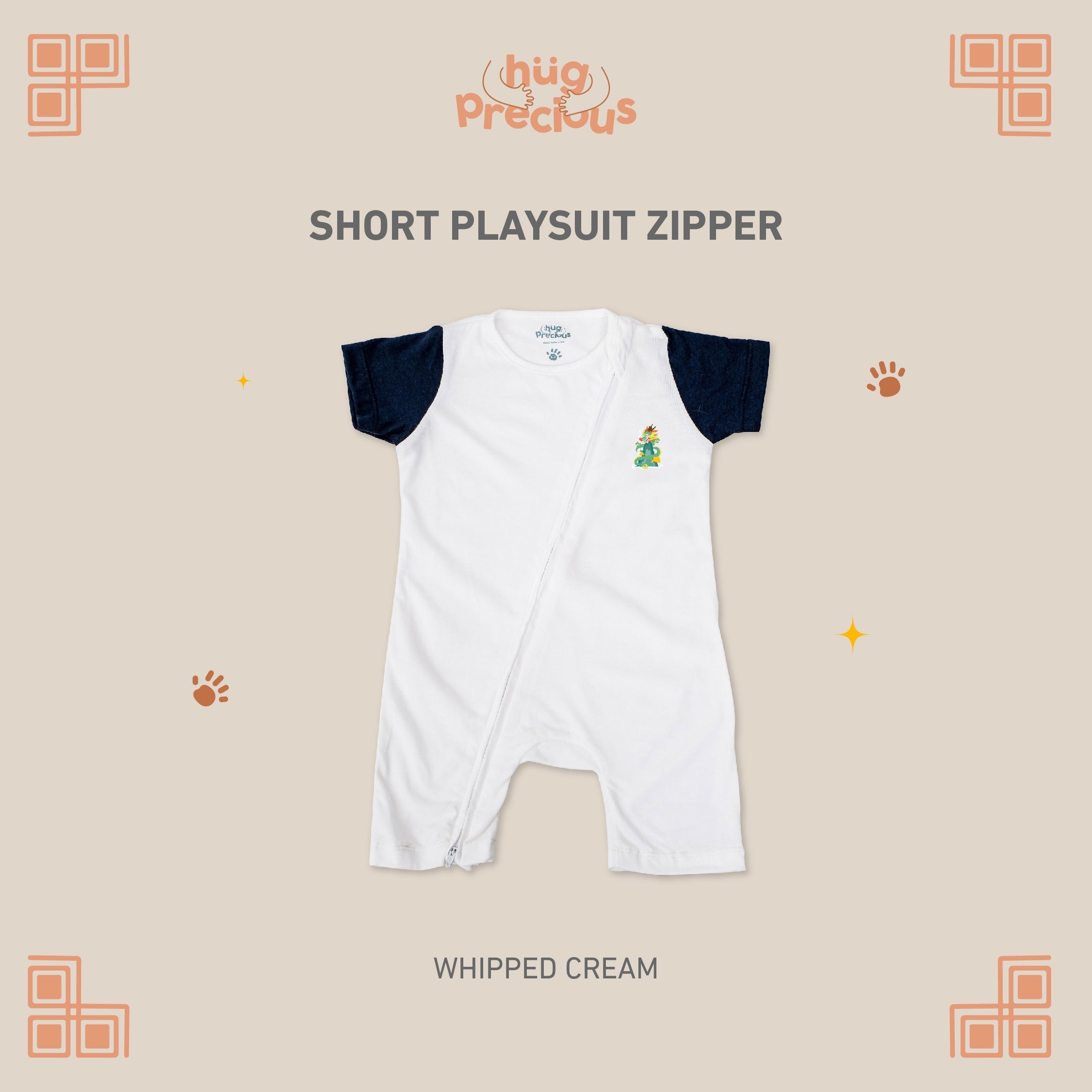 PROMO BUNDLE: Short Playsuit Zipper Lushen