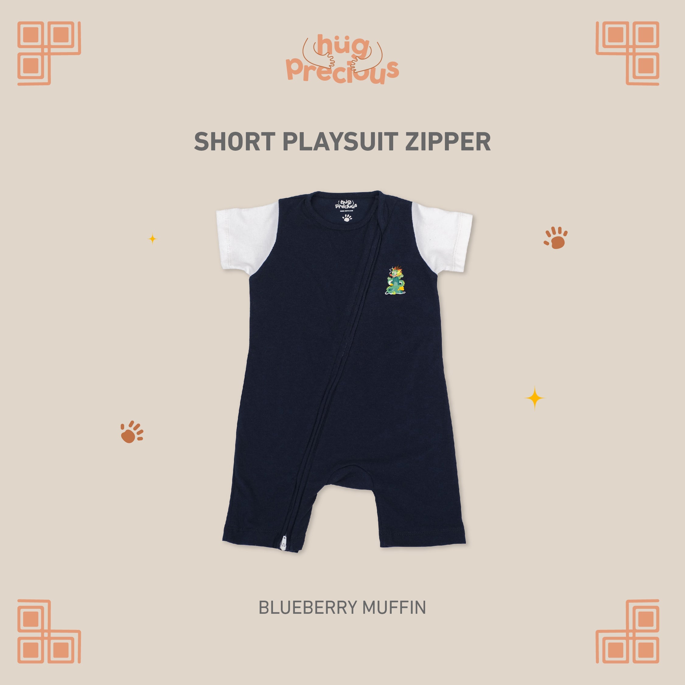 PROMO BUNDLE: Short Playsuit Zipper Lushen