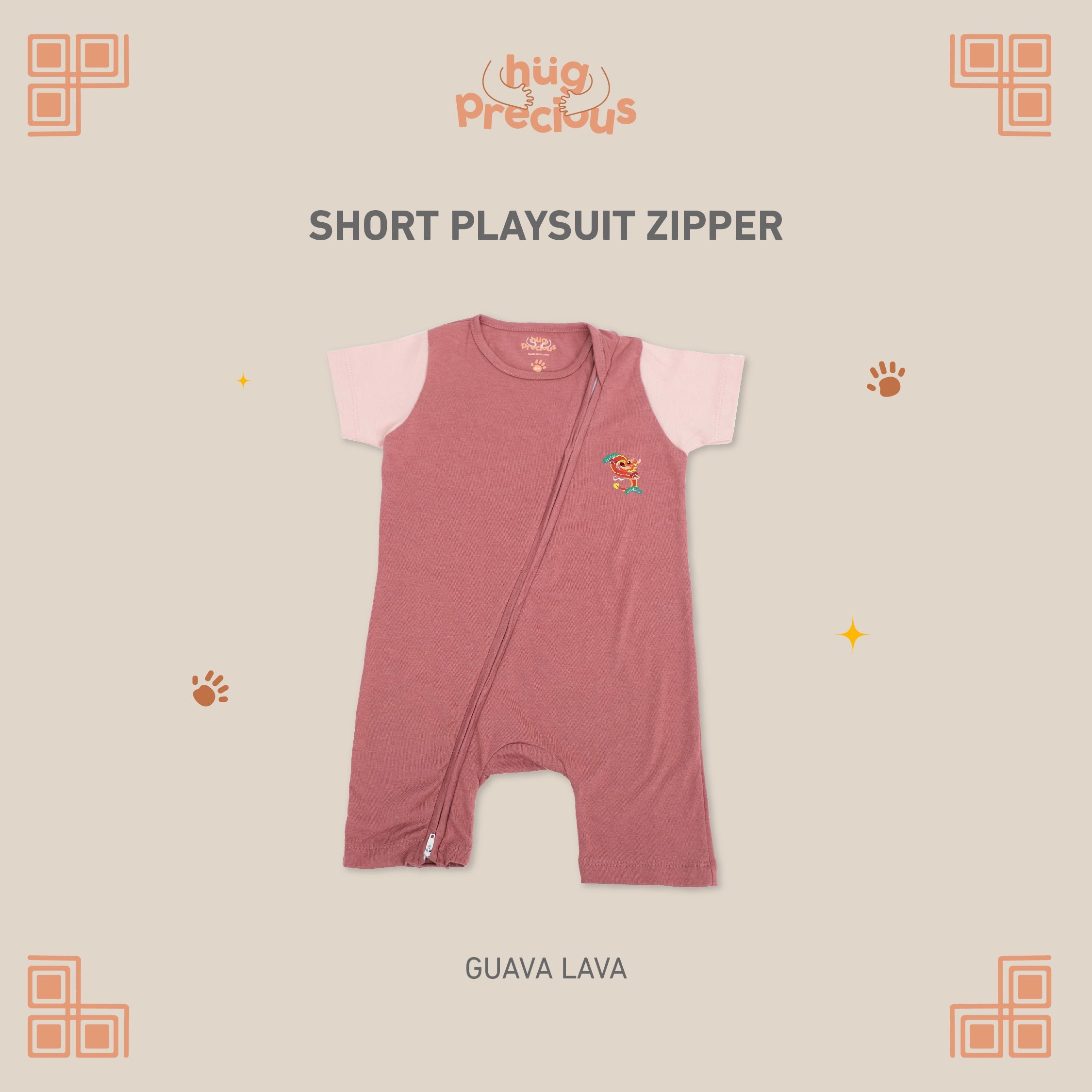 PROMO BUNDLE: Short Playsuit Zipper Fulong