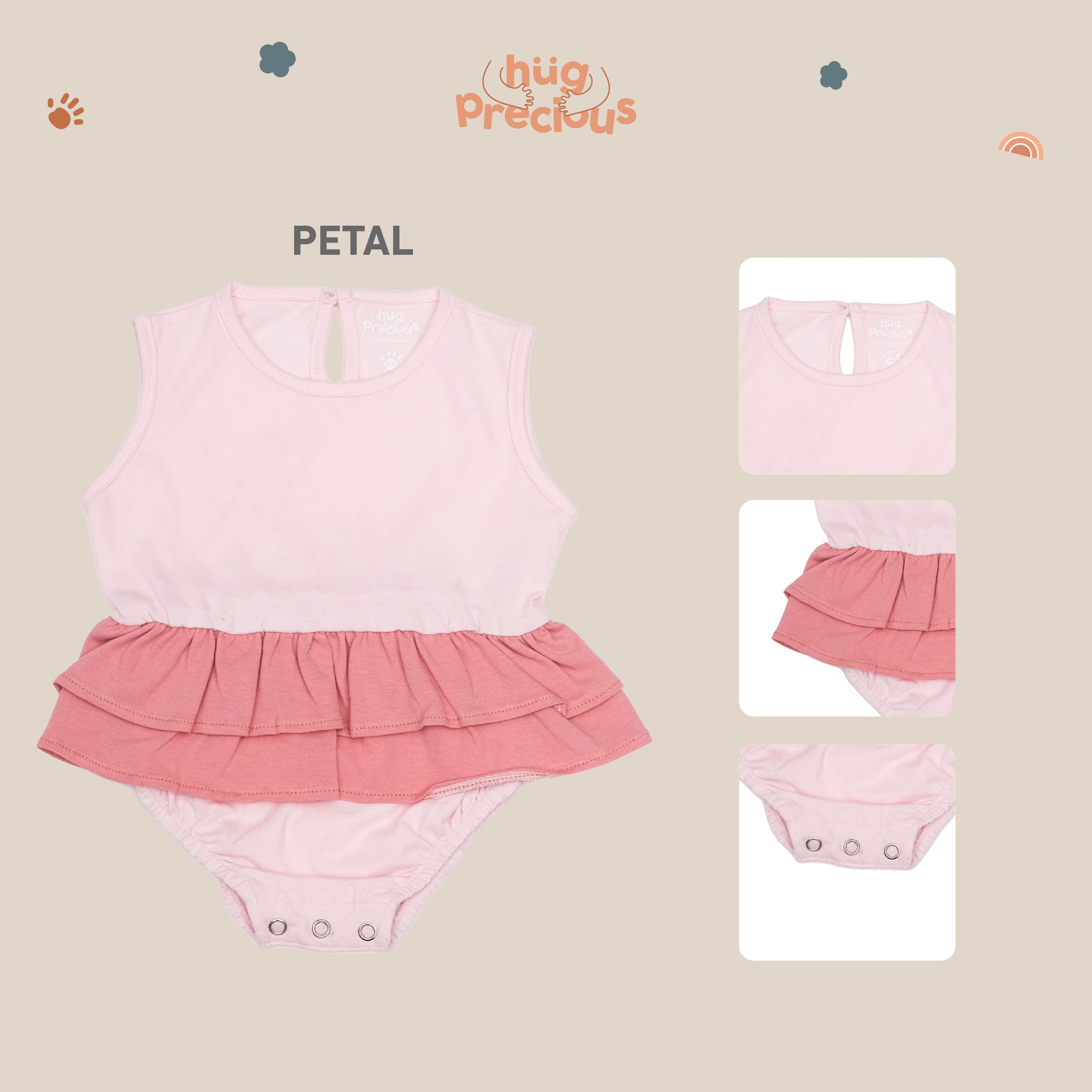 Petal Short Sleeveless