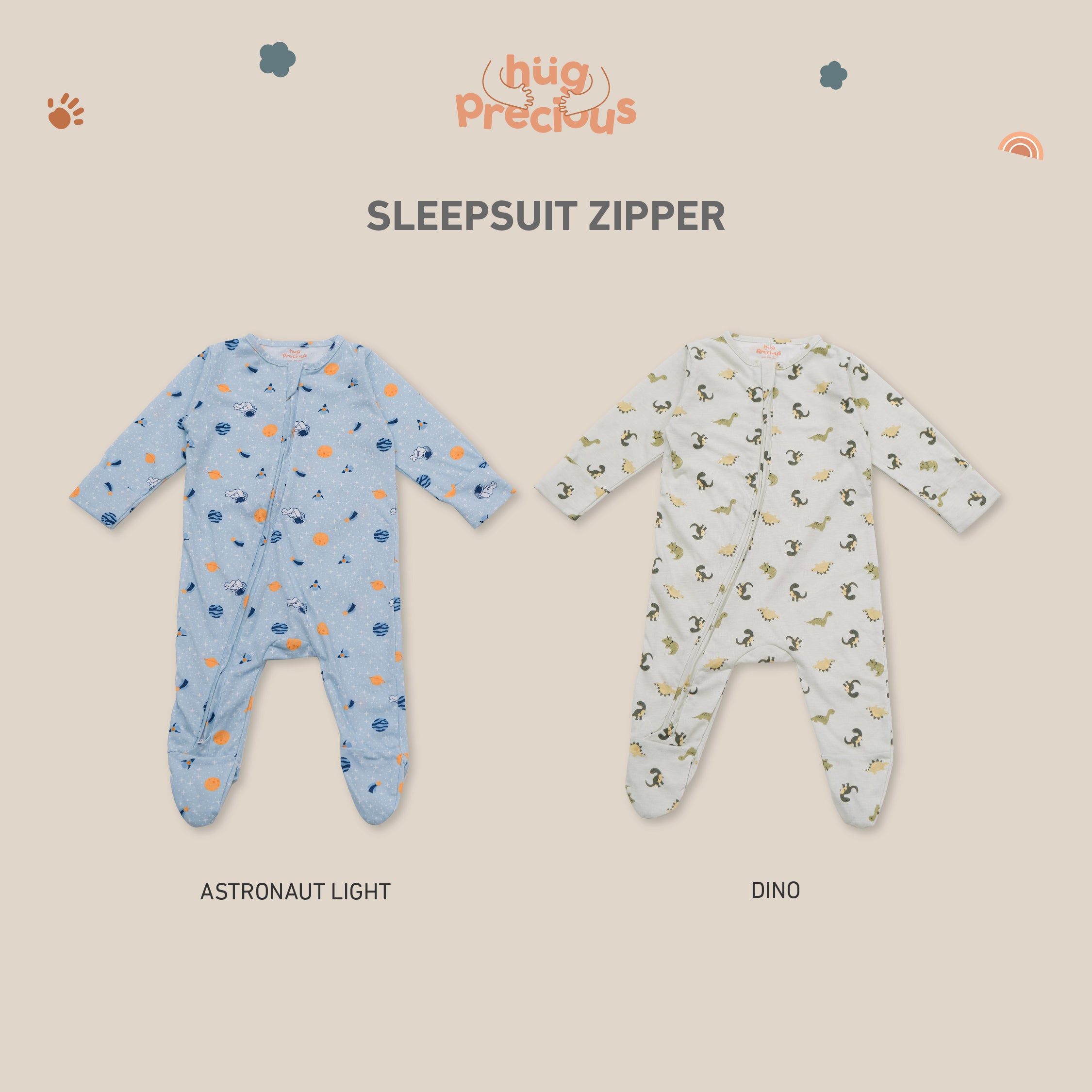 Sleepsuit Zipper 3.0 (Jumper Bayi)