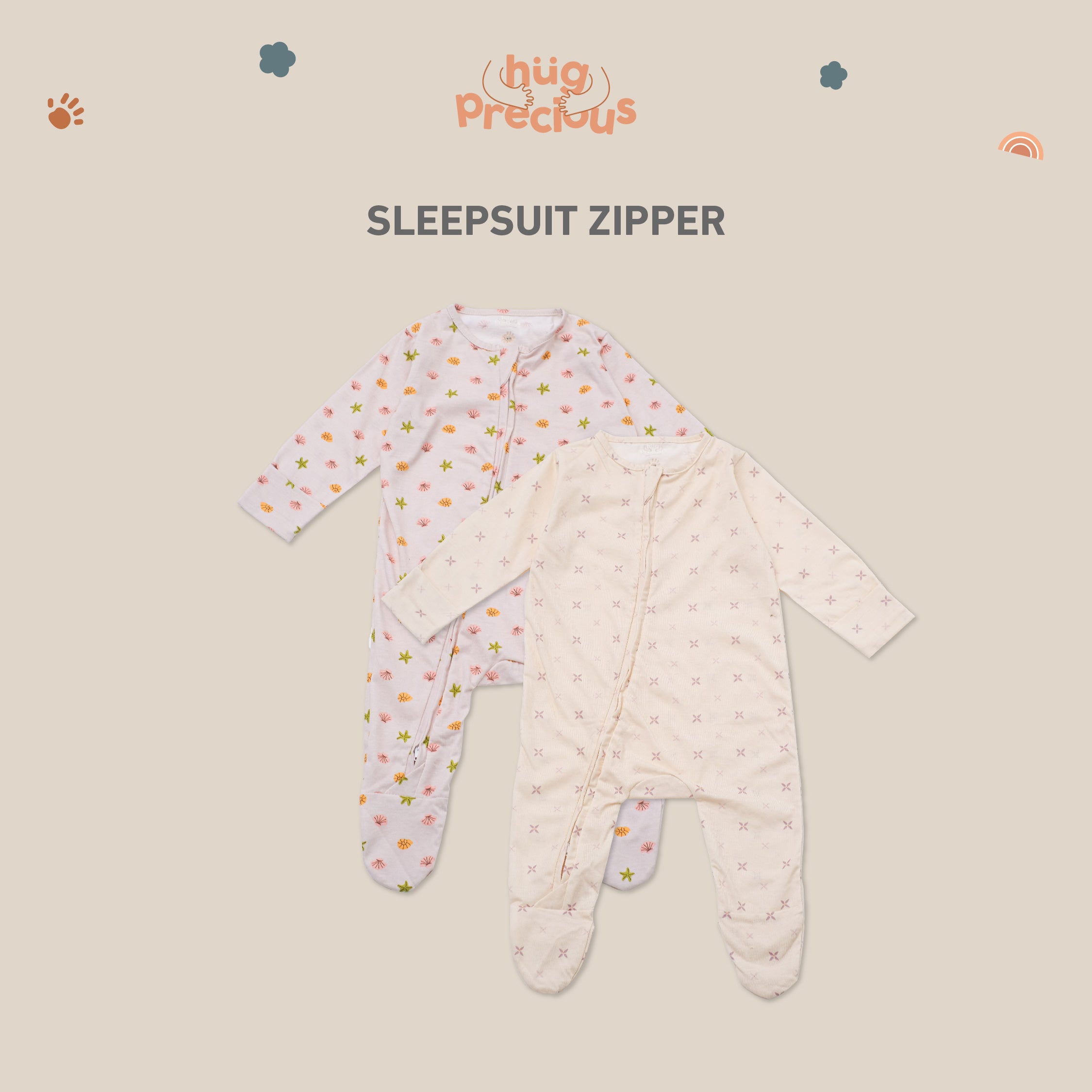 Sleepsuit Zipper 4.0 (Jumper Bayi)