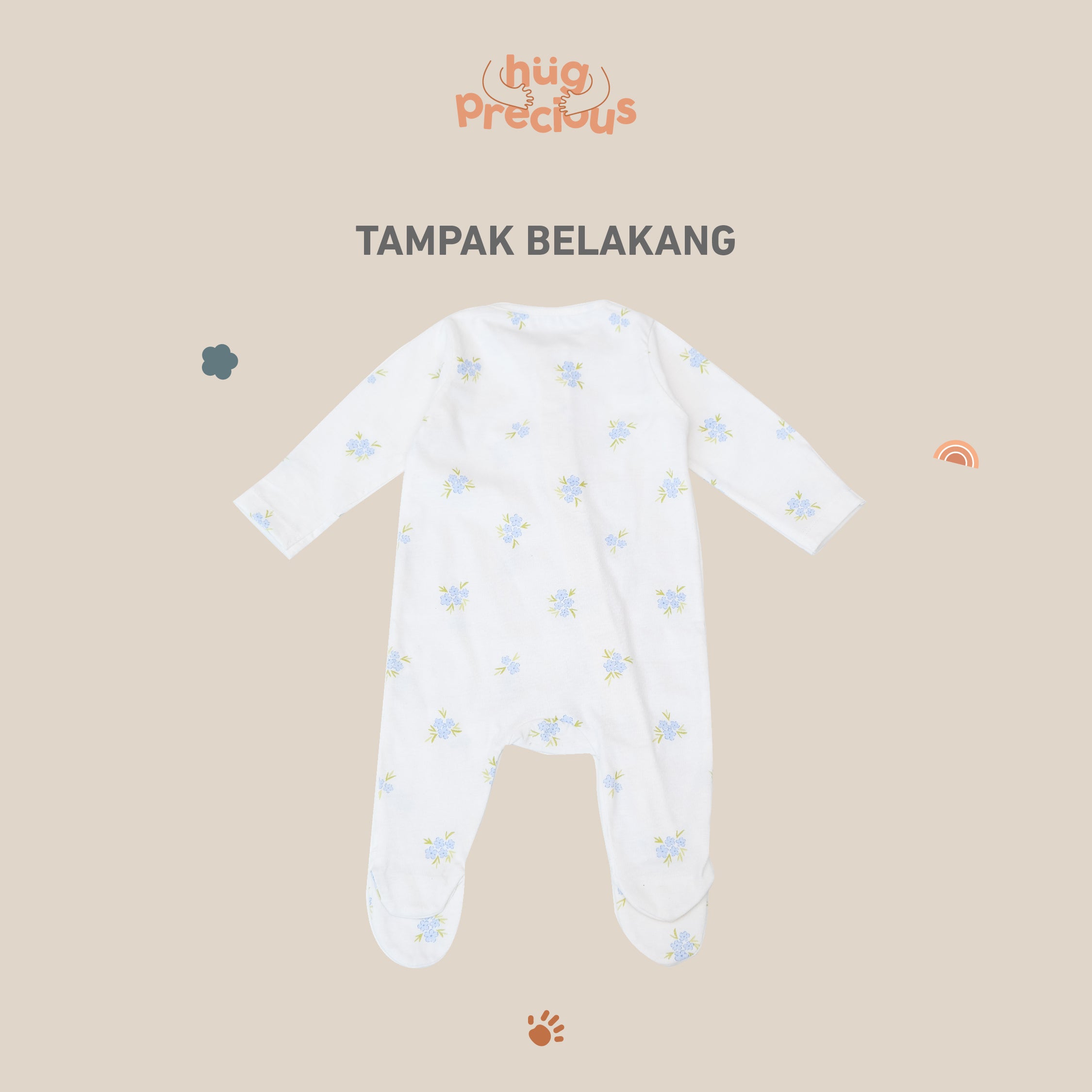 Sleepsuit Zipper 2.0 (Jumper Bayi)