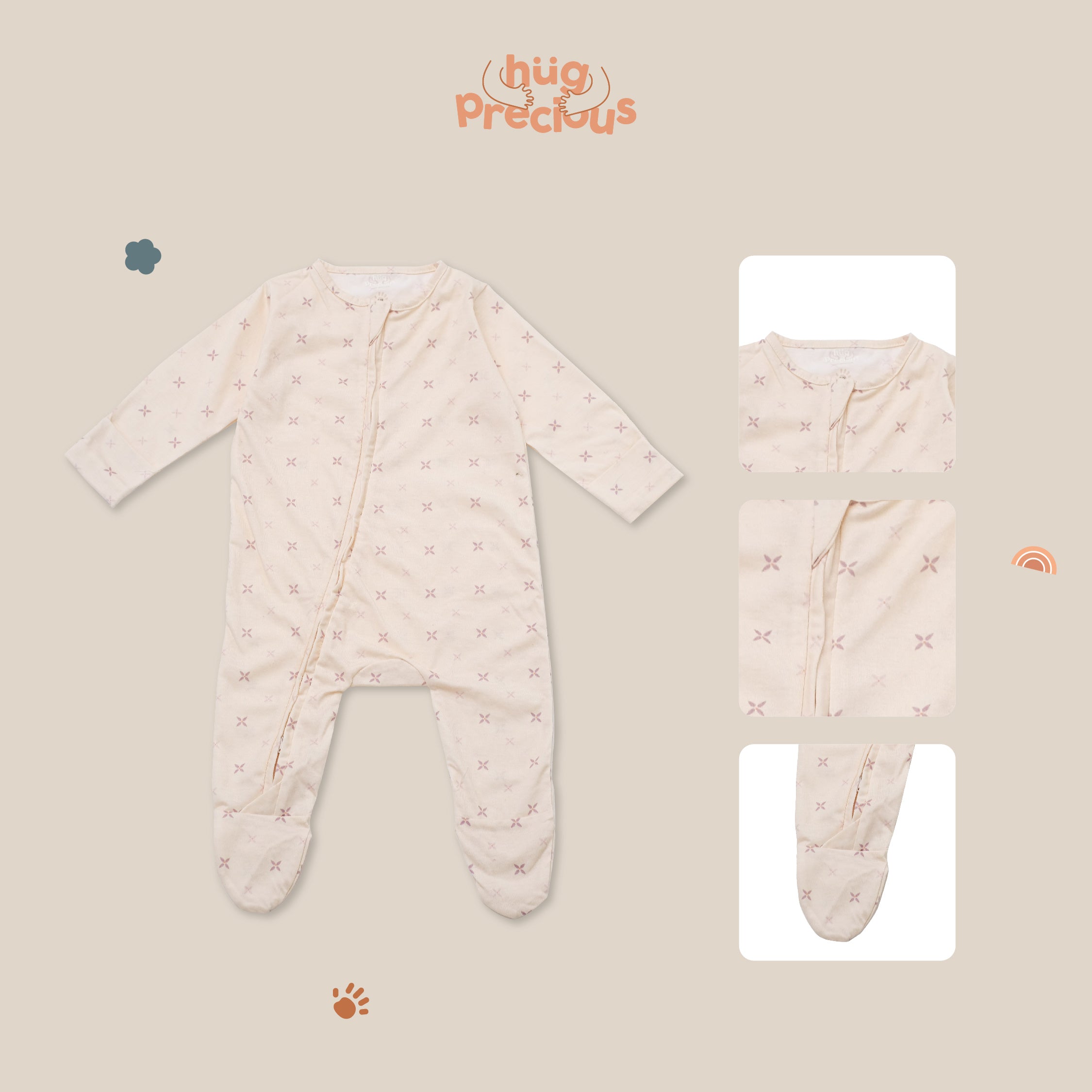 Sleepsuit Zipper 4.0 (Jumper Bayi)