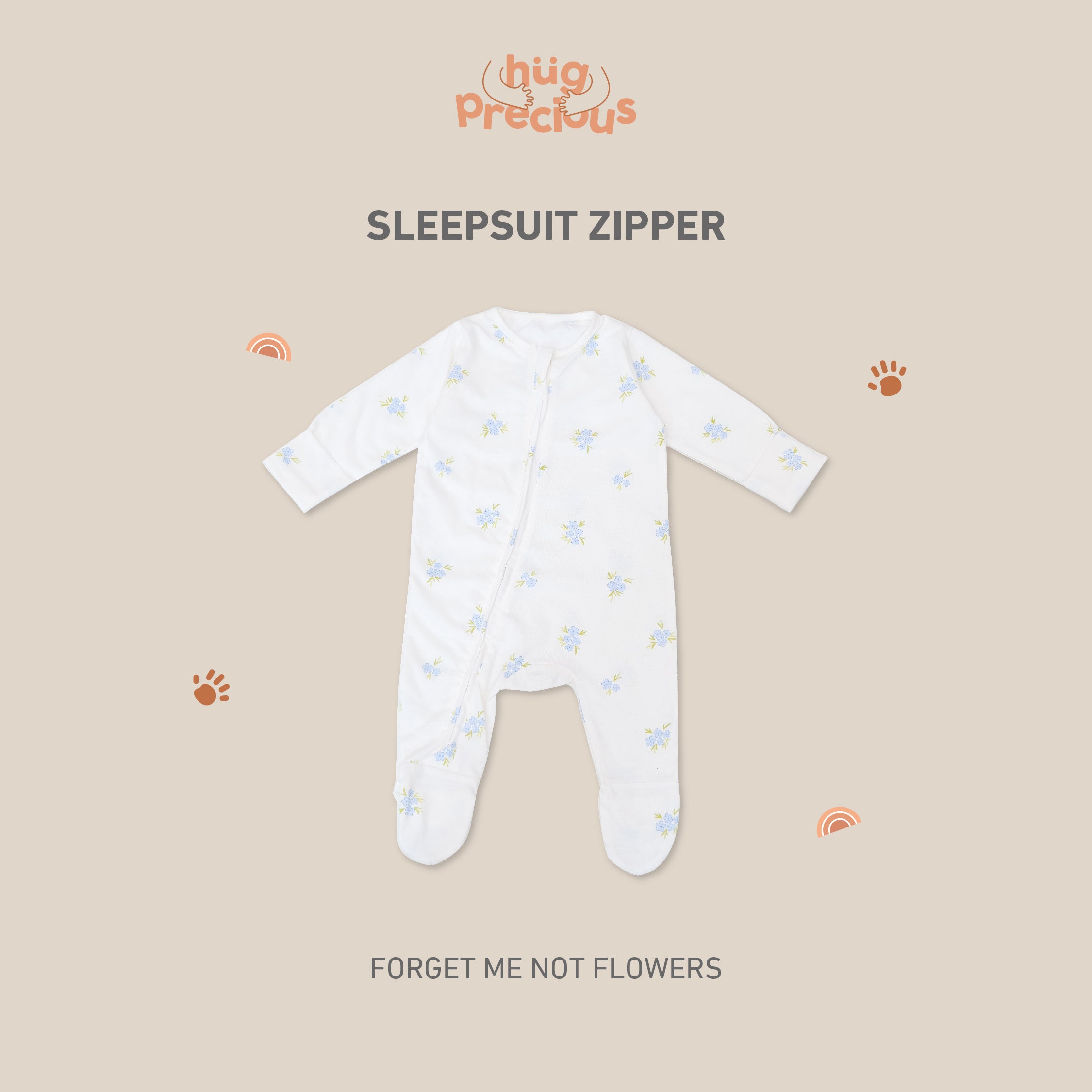 Sleepsuit Zipper 2.0 (Jumper Bayi)