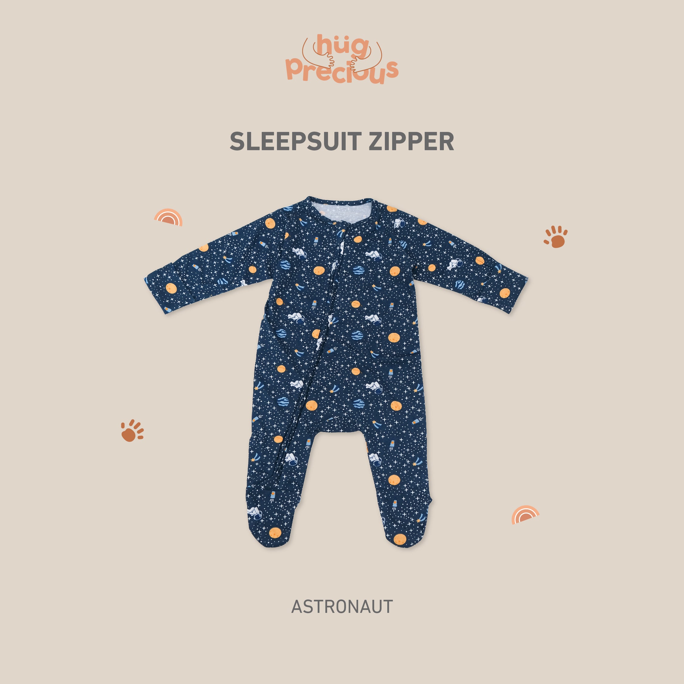 Sleepsuit Zipper 1.0 (Jumper Bayi)