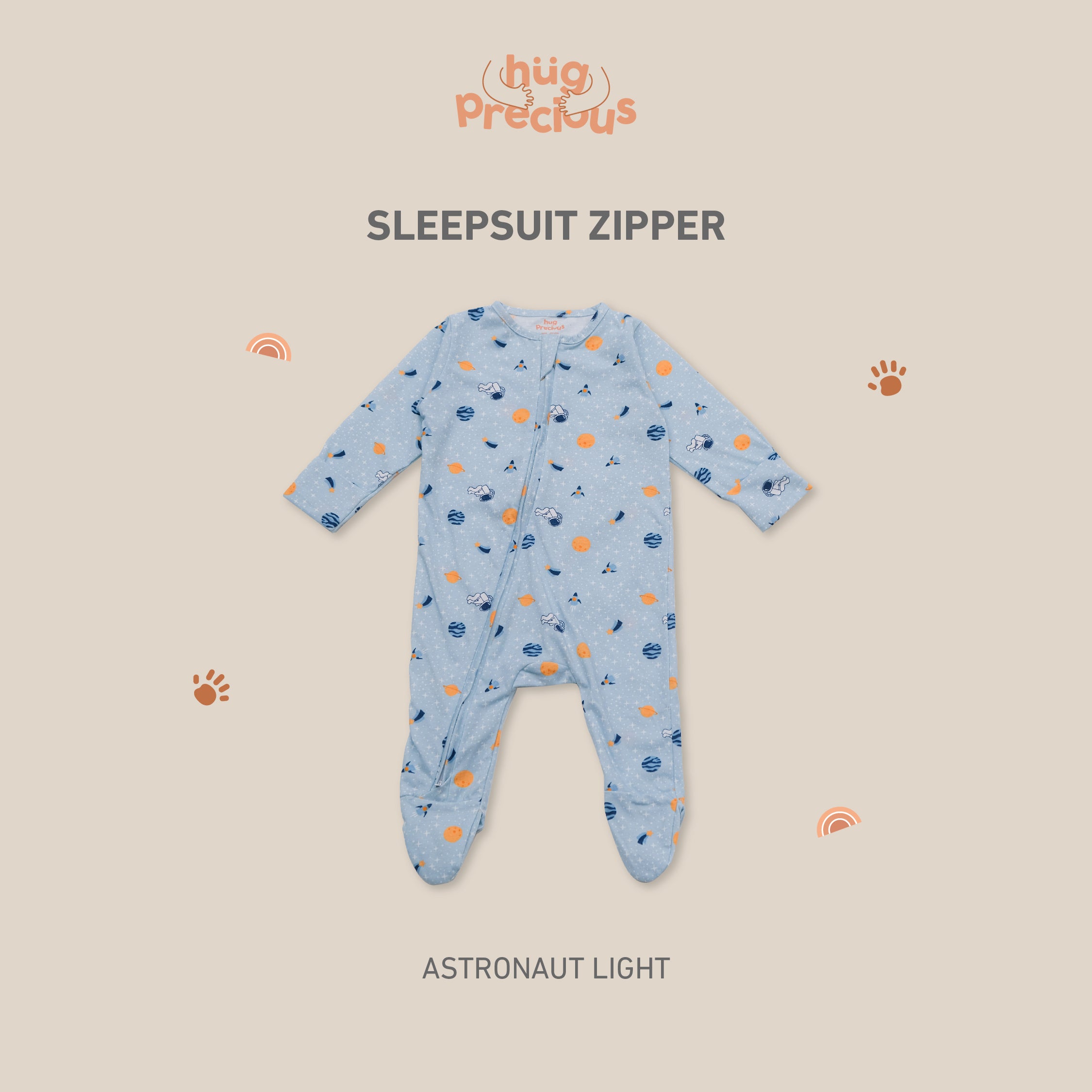 Sleepsuit Zipper 3.0 (Jumper Bayi)