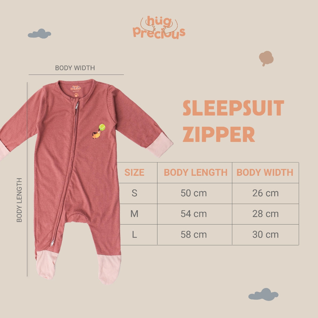 PAKET BUNDLING 3: Sleepsuit Zipper