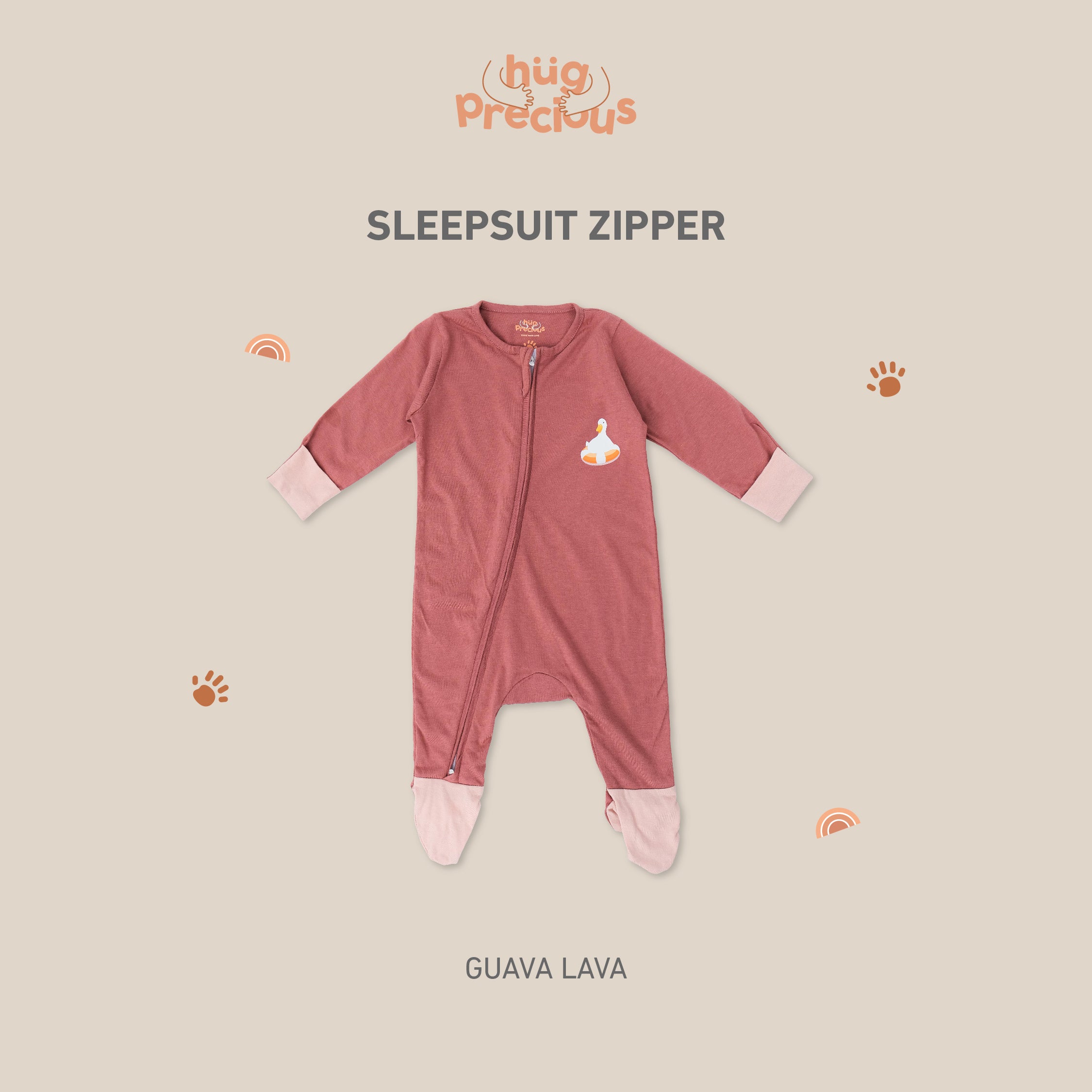 PROMO BUNDLE: Sleepsuit Zipper Monty the Duck