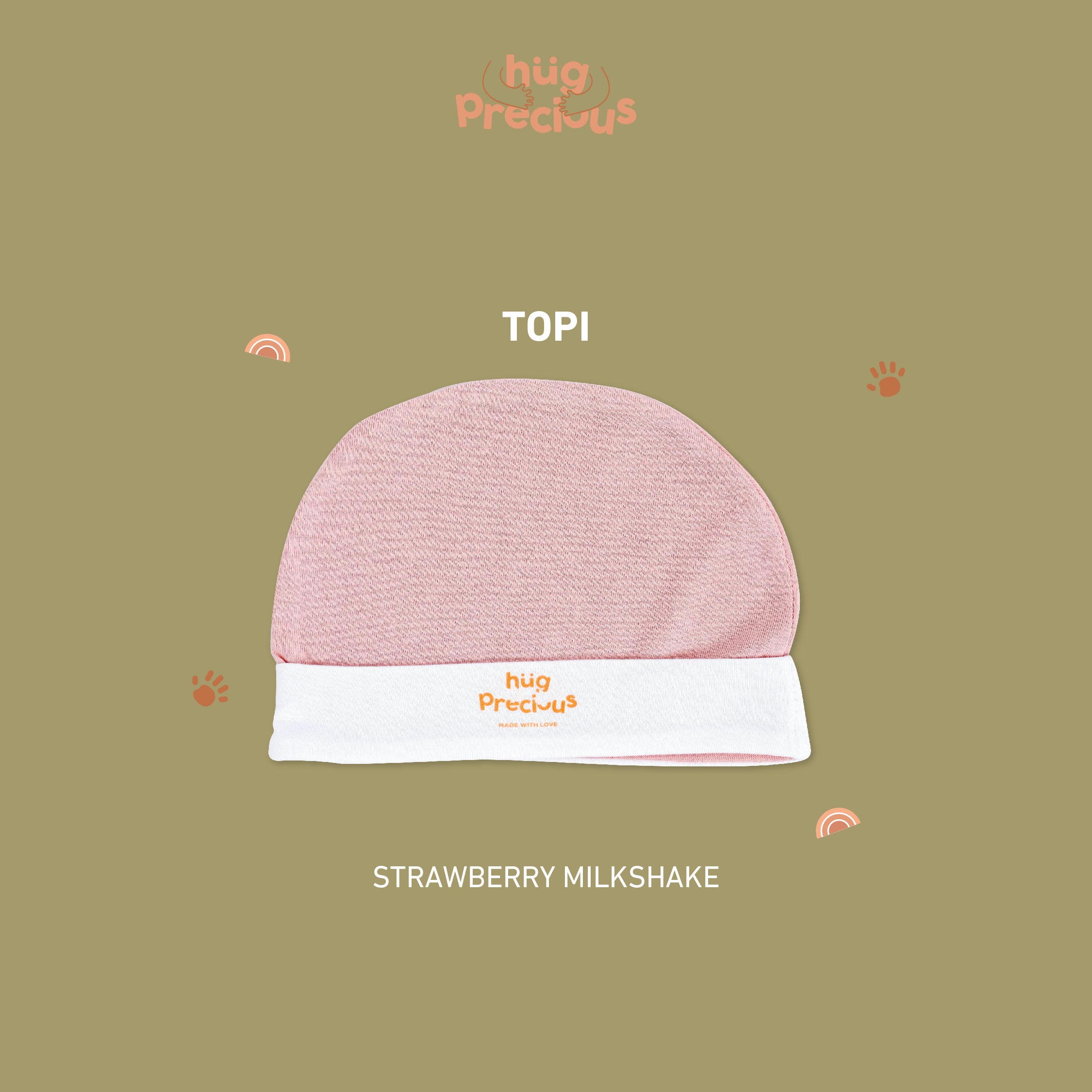 Topi Bayi Bamboo