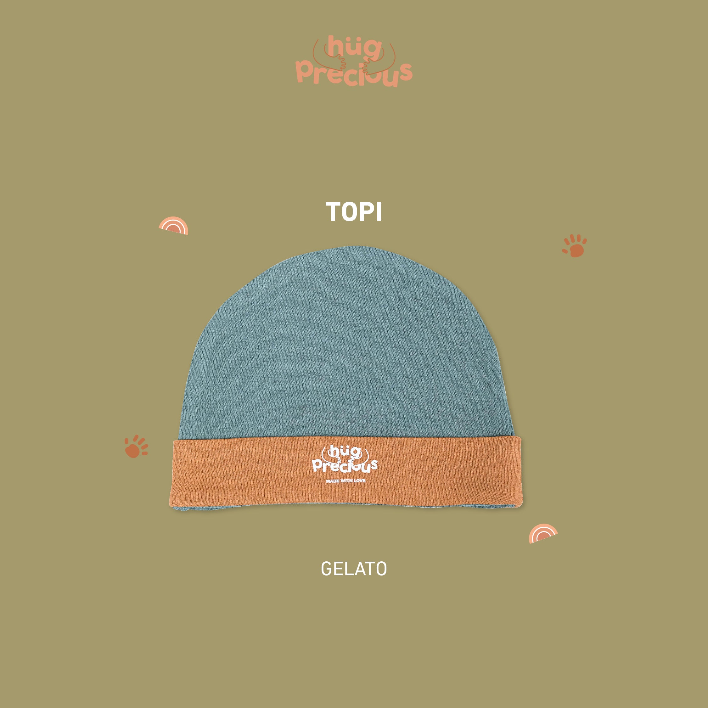 Topi Bayi Bamboo