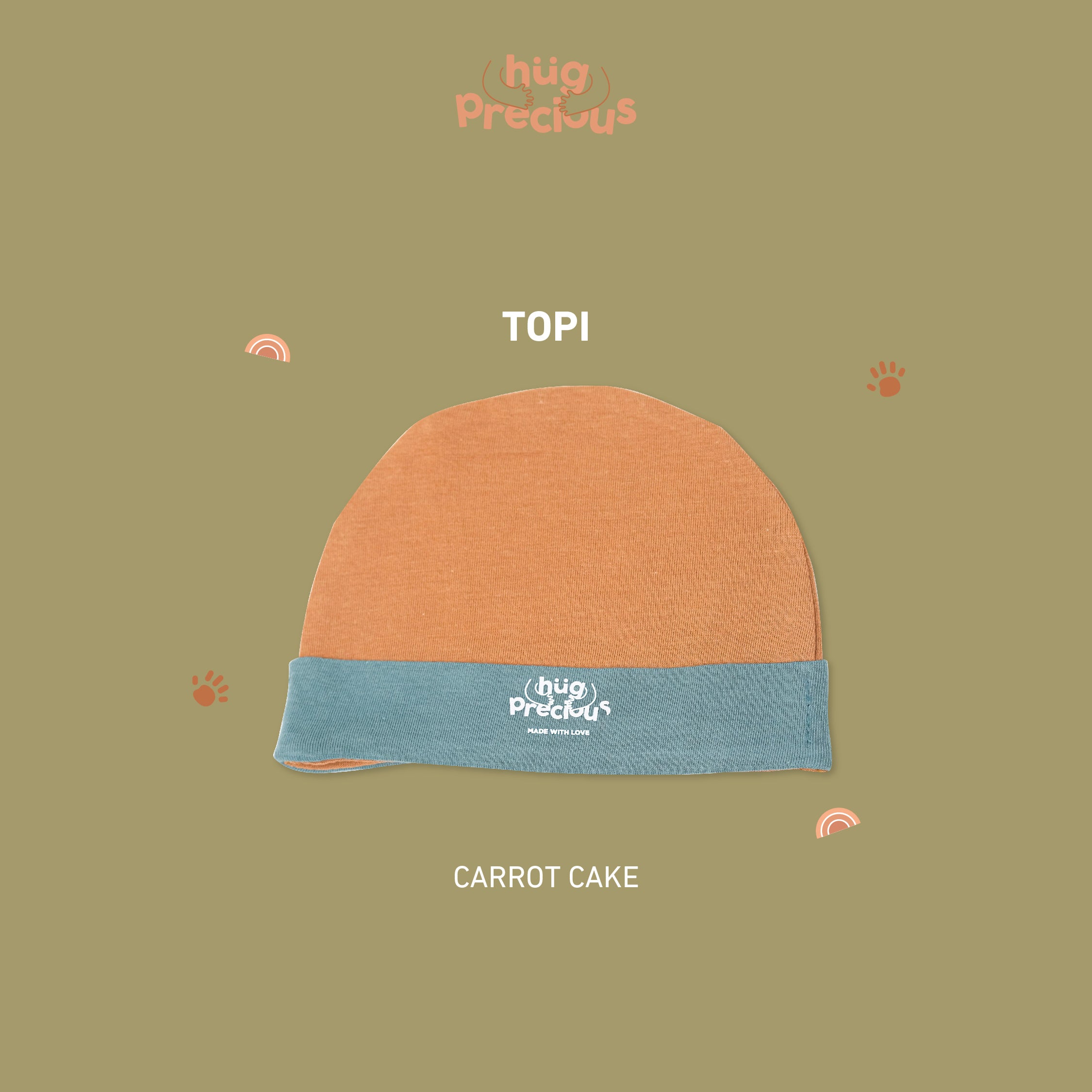 Topi Bayi Bamboo