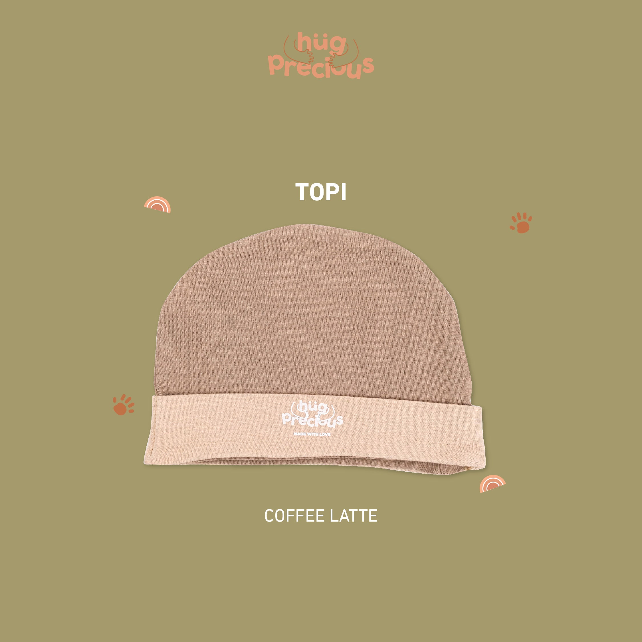 Topi Bayi Bamboo