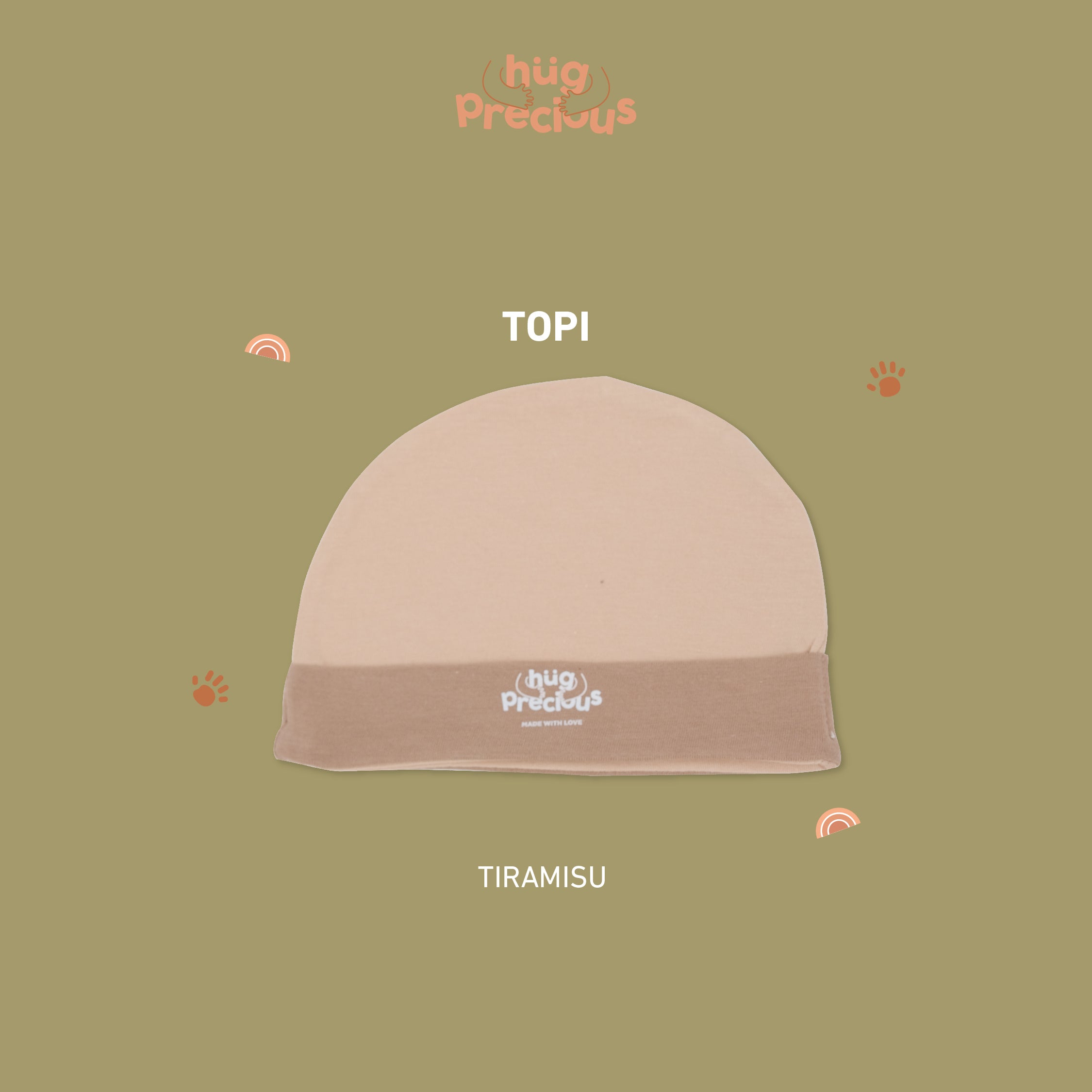 Topi Bayi Bamboo