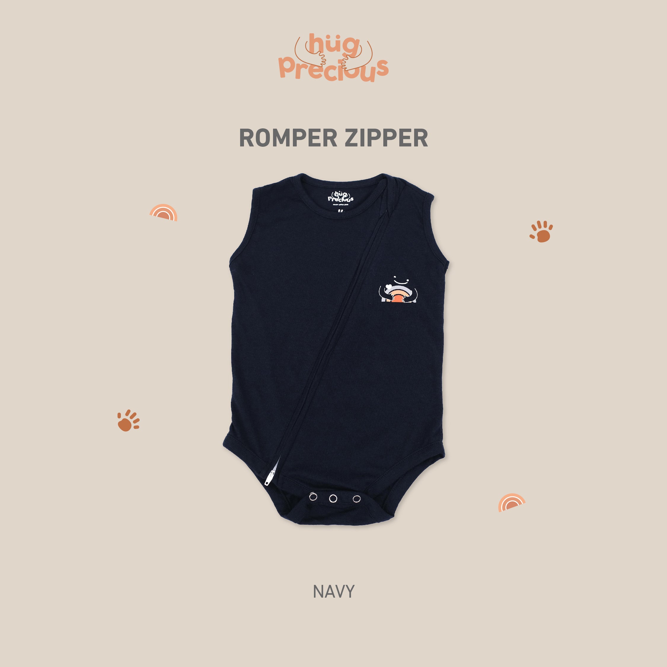 PAKET BUNDLING 3: Romper Zipper