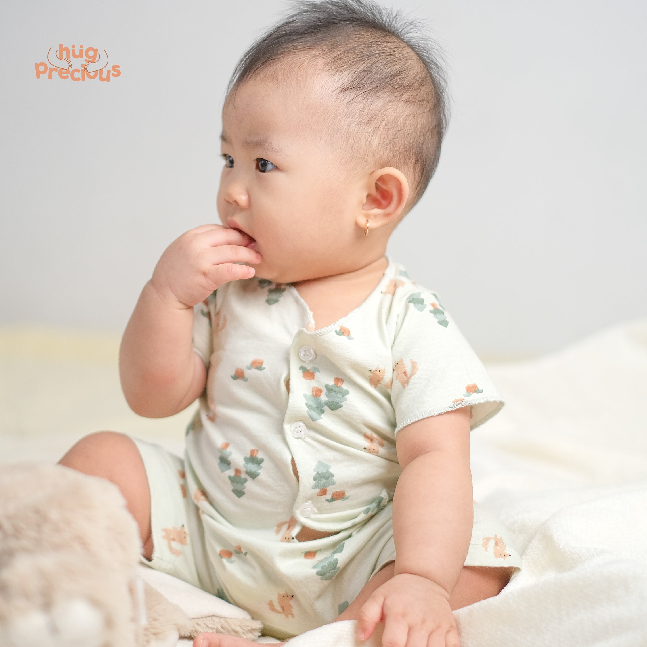 Little Wear Short Set - 1.0 (Setelan Baju Bayi Lengan Pendek)