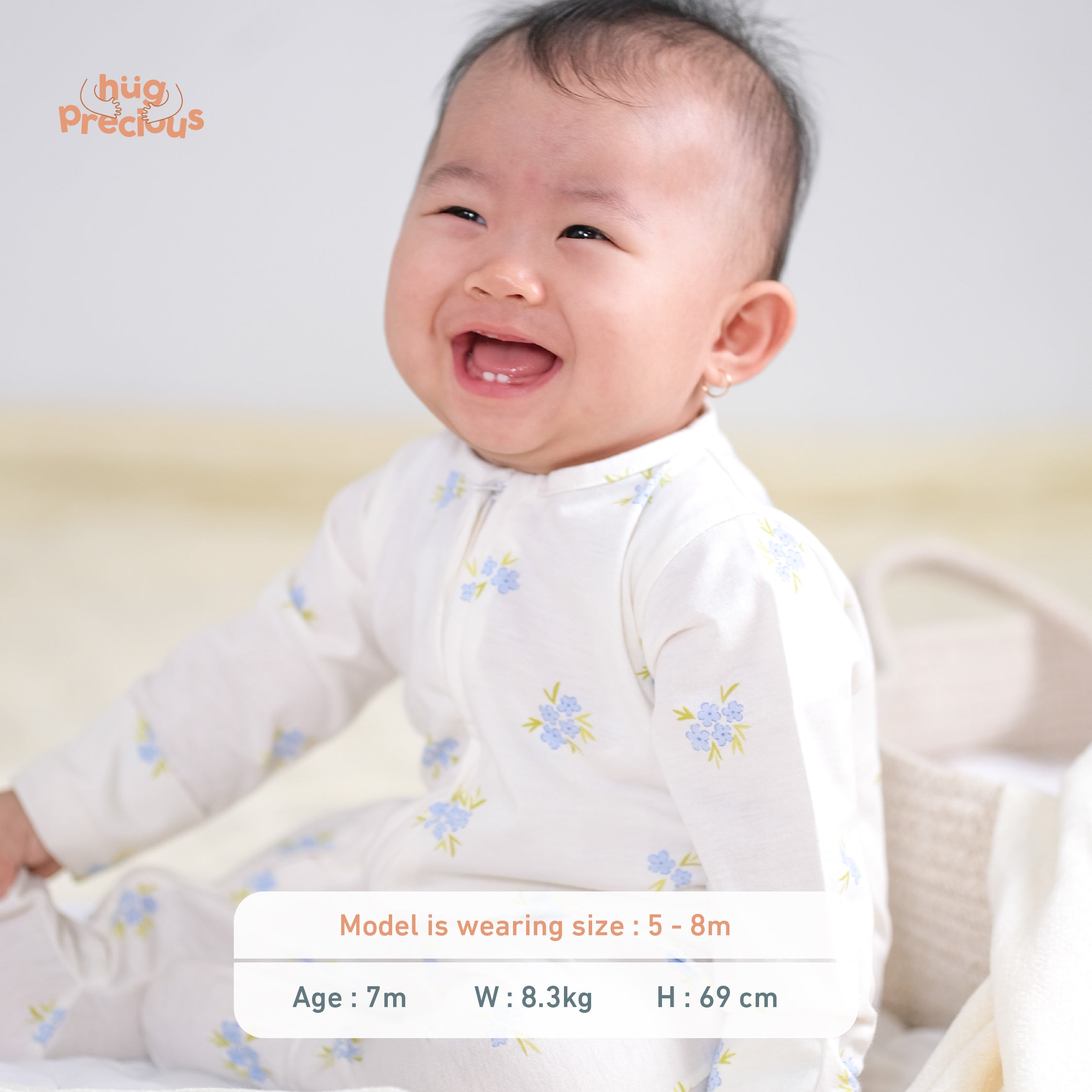 Sleepsuit Zipper 2.0 (Jumper Bayi)